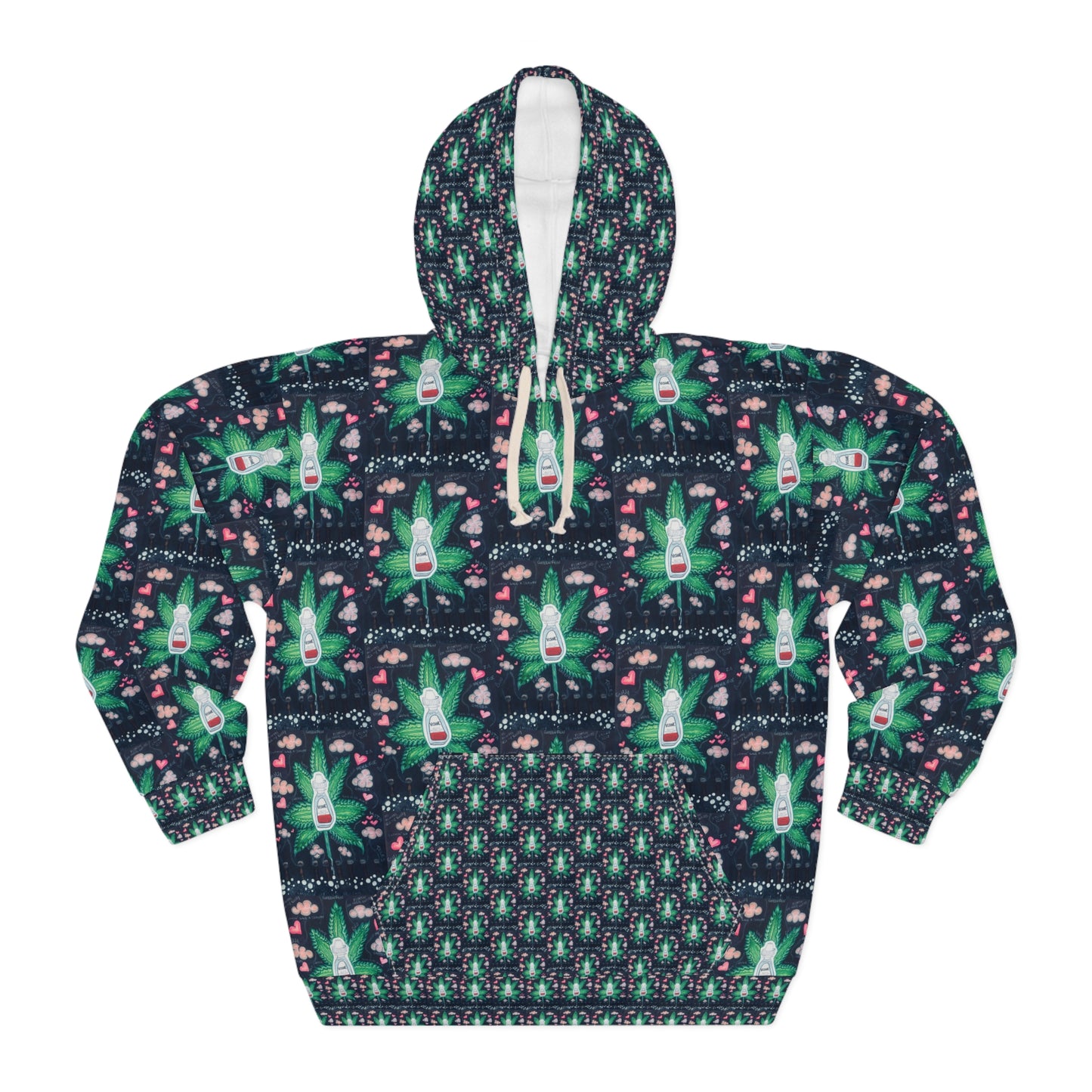 KrazyBaby425's Large Visine Unisex Pullover Hoodie