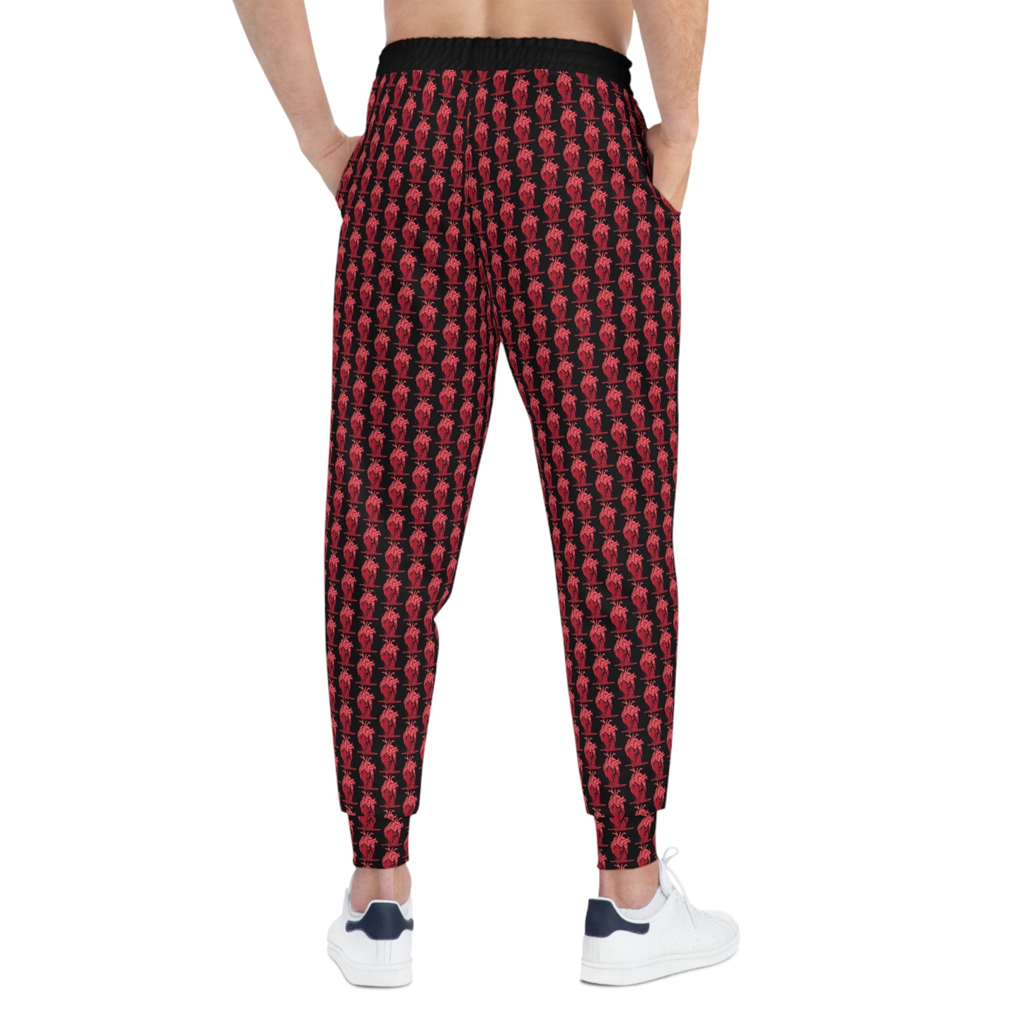 KrazyBaby425's Heart Melt Skull Athletic Joggers