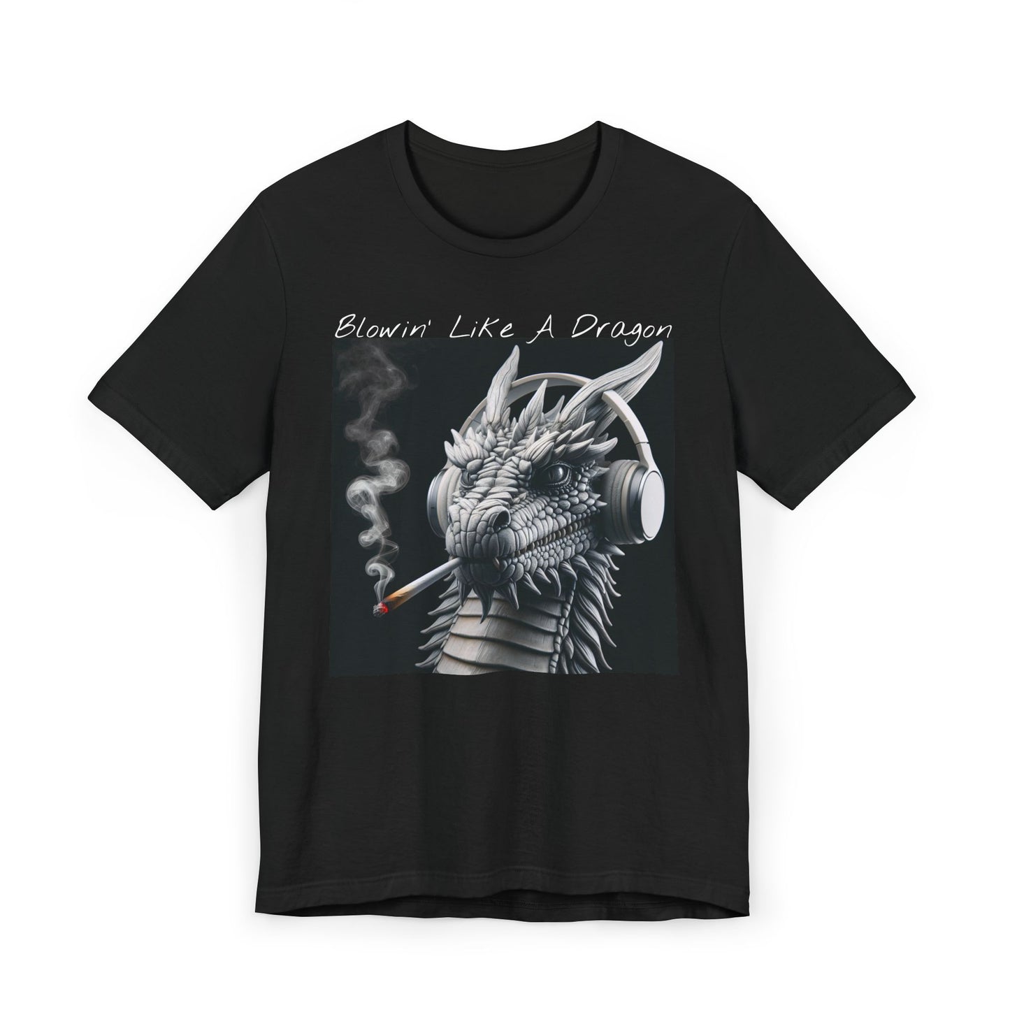 KrazyBaby425's Blowin' Like A Dragon Unisex Jersey T-Shirt