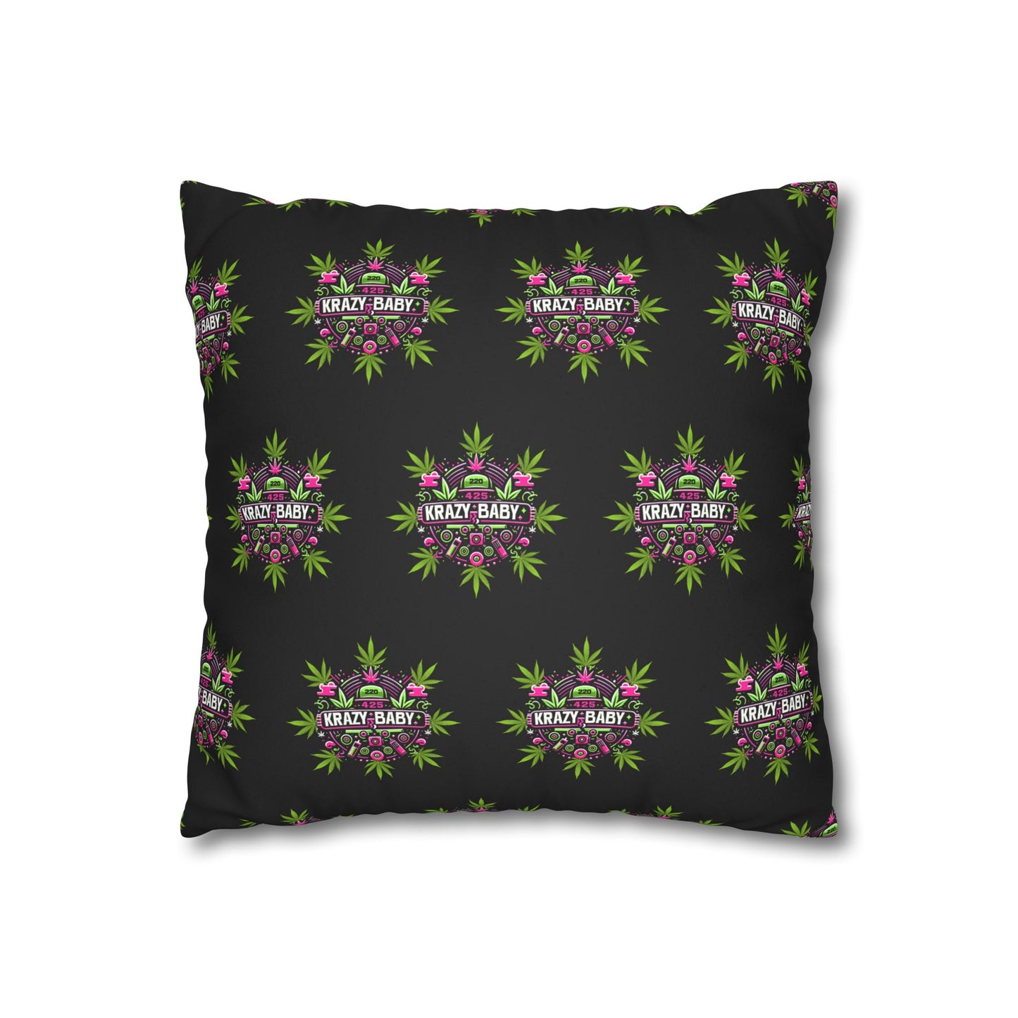 KrazyBaby425's KrazyBaby420 Faux Suede Square Pillowcase