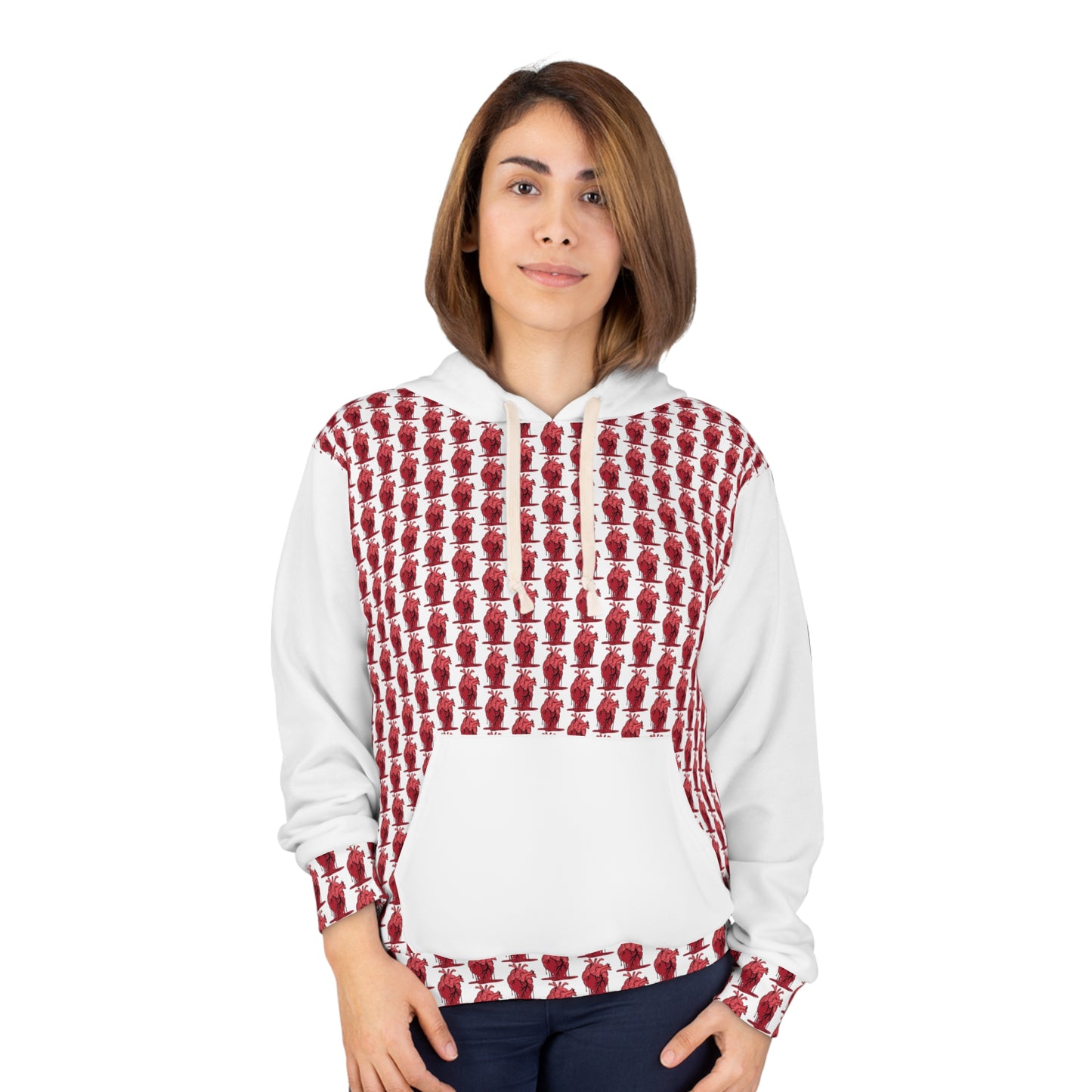 KrazyBaby425's Heart Melt On Cuffs Unisex Pullover Hoodie