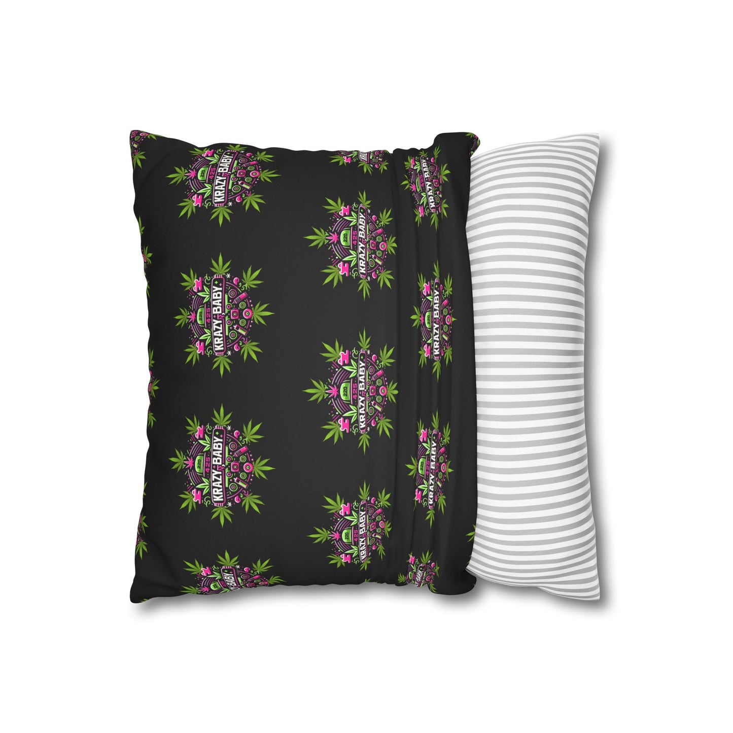 KrazyBaby425's KrazyBaby420 Faux Suede Square Pillowcase