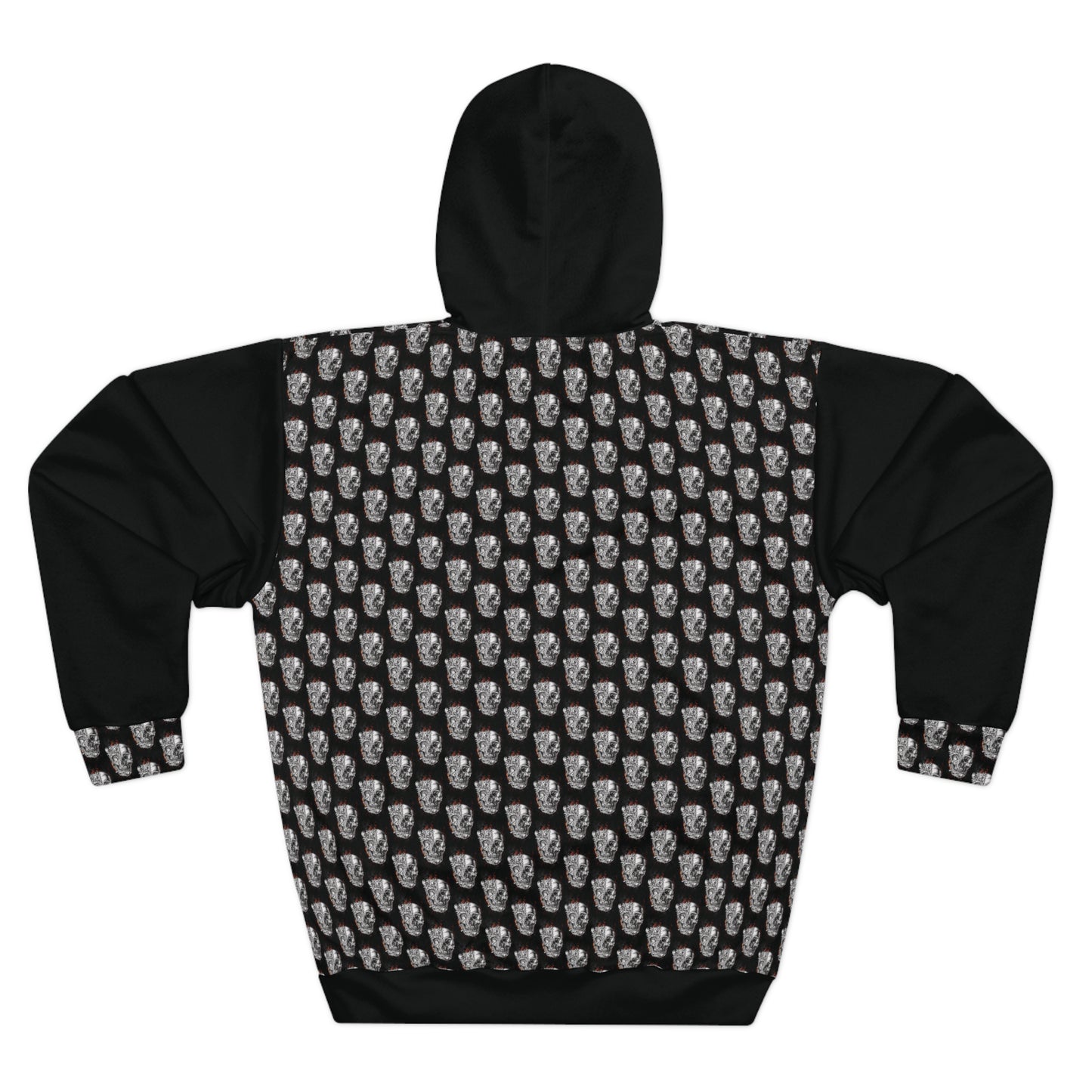 KrazyBaby425's DKB Skull Cuff Unisex Pullover Hoodie