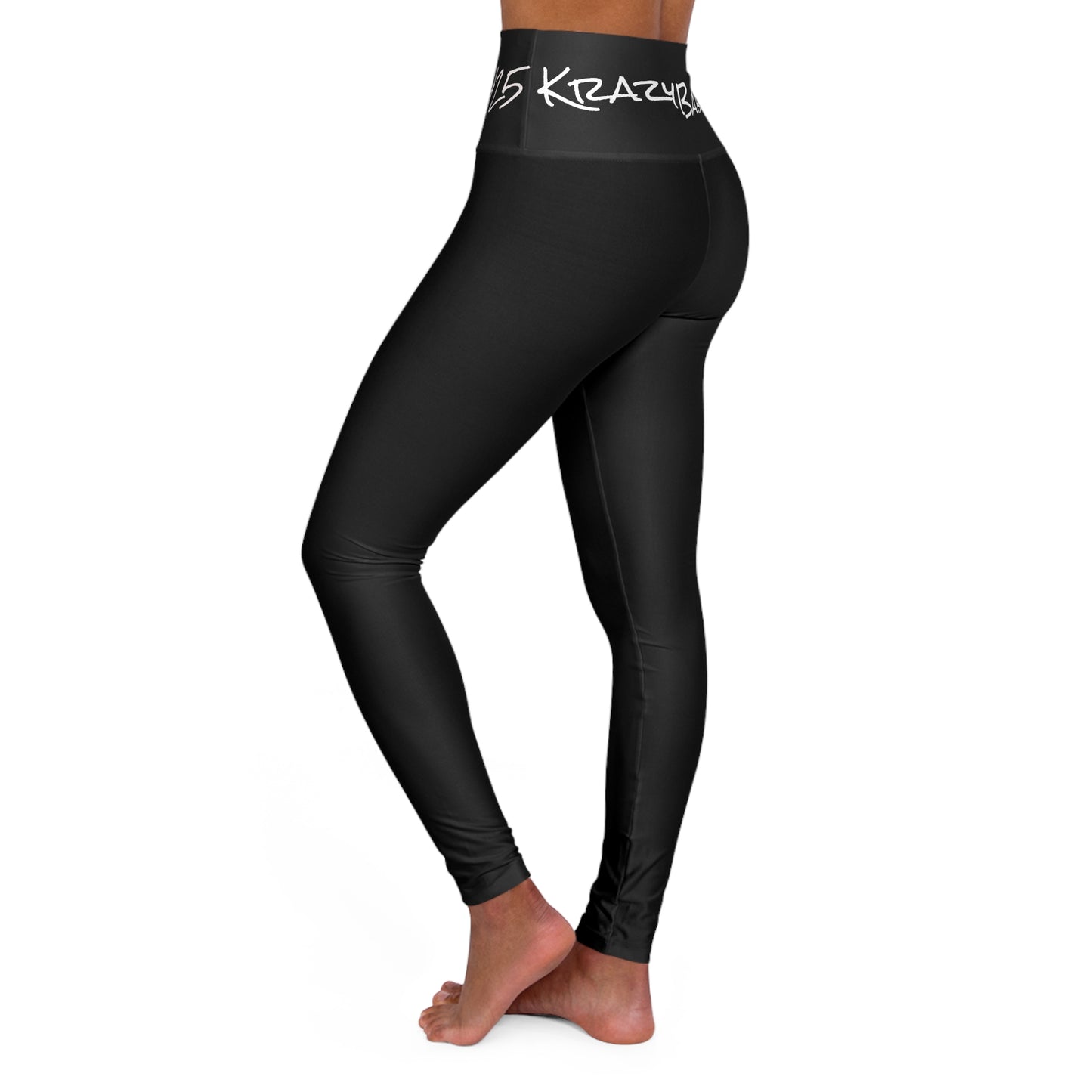 KrazyBaby425's Black High Waisted Yoga Leggings