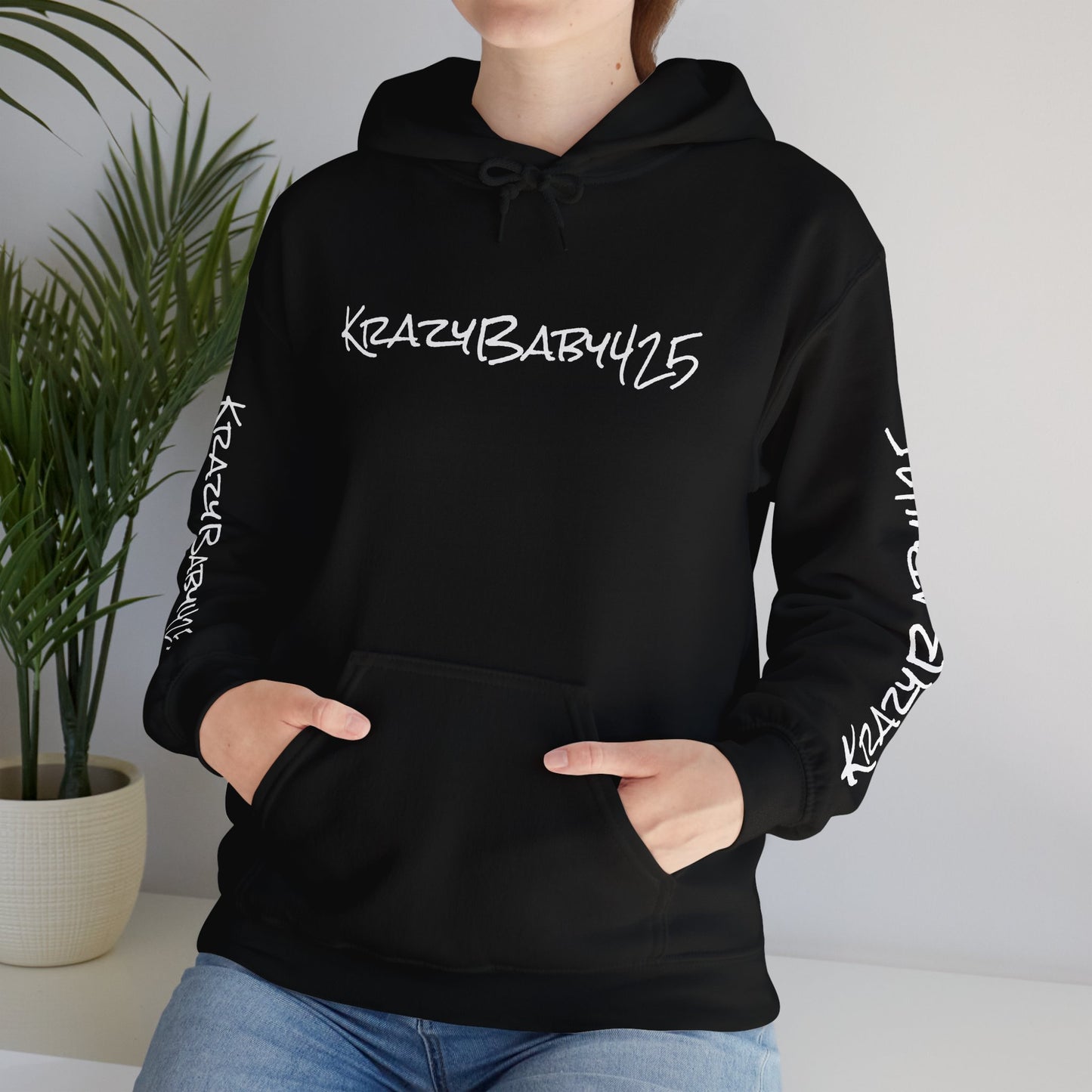 KrazyBaby425's Black Unisex Heavy Blend™ Hooded Sweatshirt