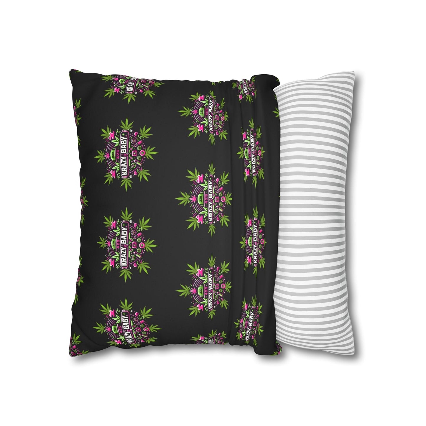KrazyBaby425's KrazyBaby420 Faux Suede Square Pillowcase