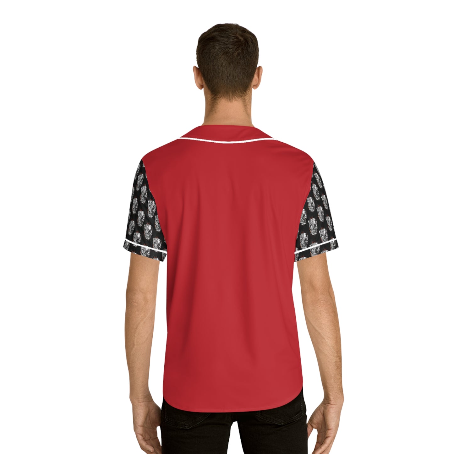 KrazyBaby425's Red DKB Men's Baseball Jersey