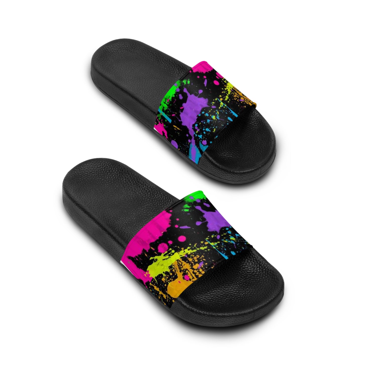 KrazyBaby425's Spray Paint Women's Slide Sandals