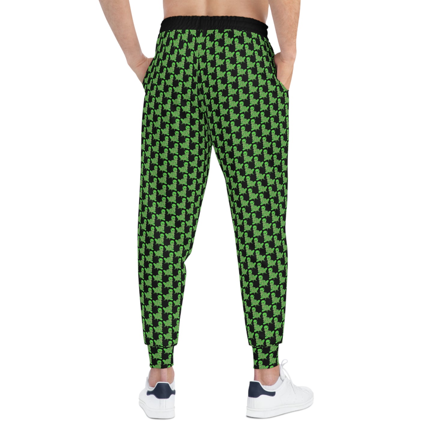 KrazyBaby425's Green Alien Athletic Joggers