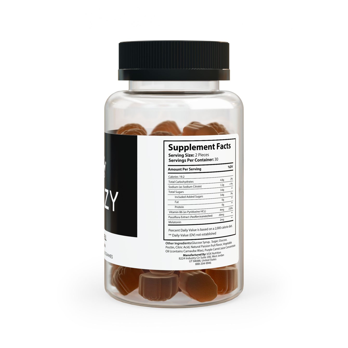 Queen Krazy's Sleep Well Gummies (60 Gummies)