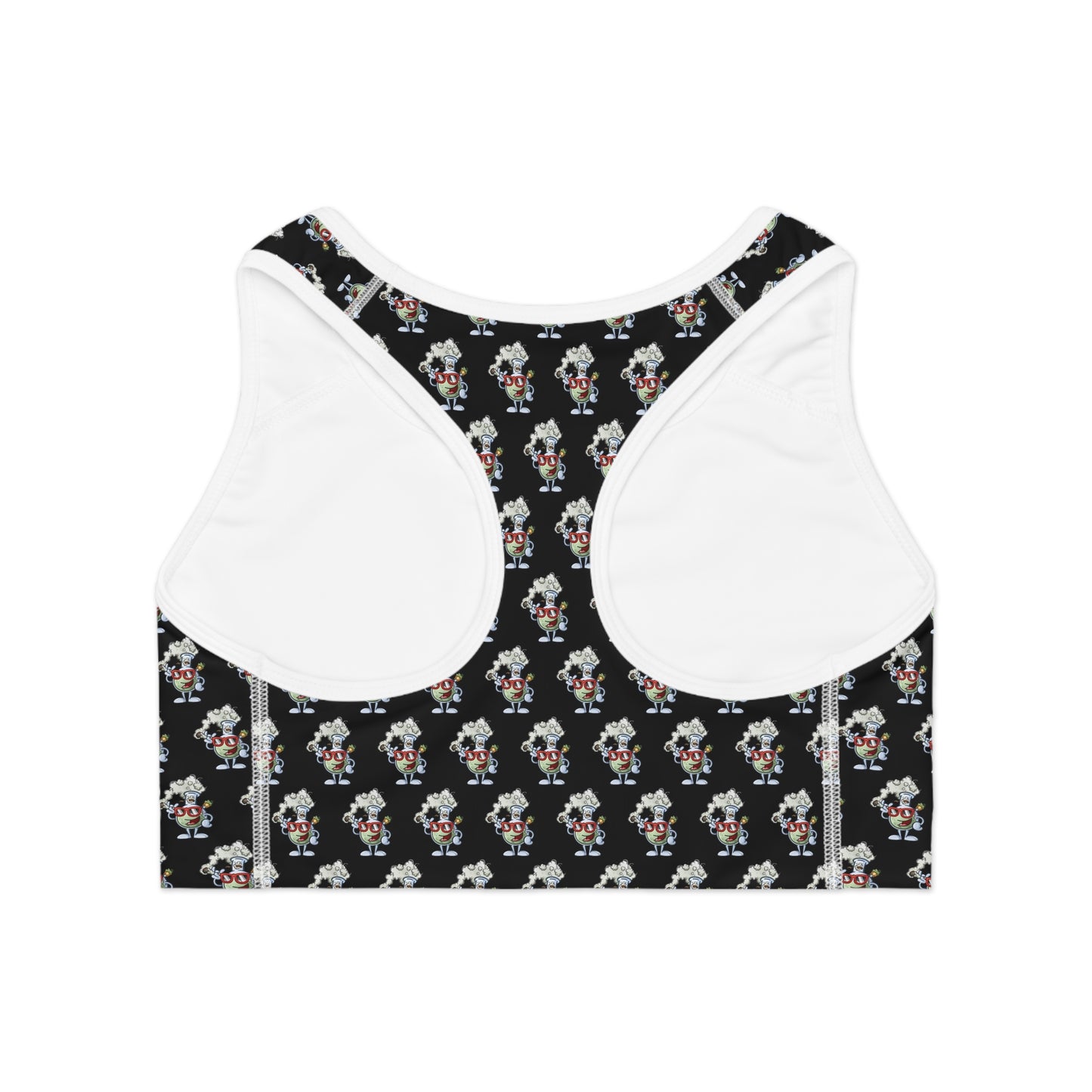 KrazyBaby425's Bong Man Sports Bra