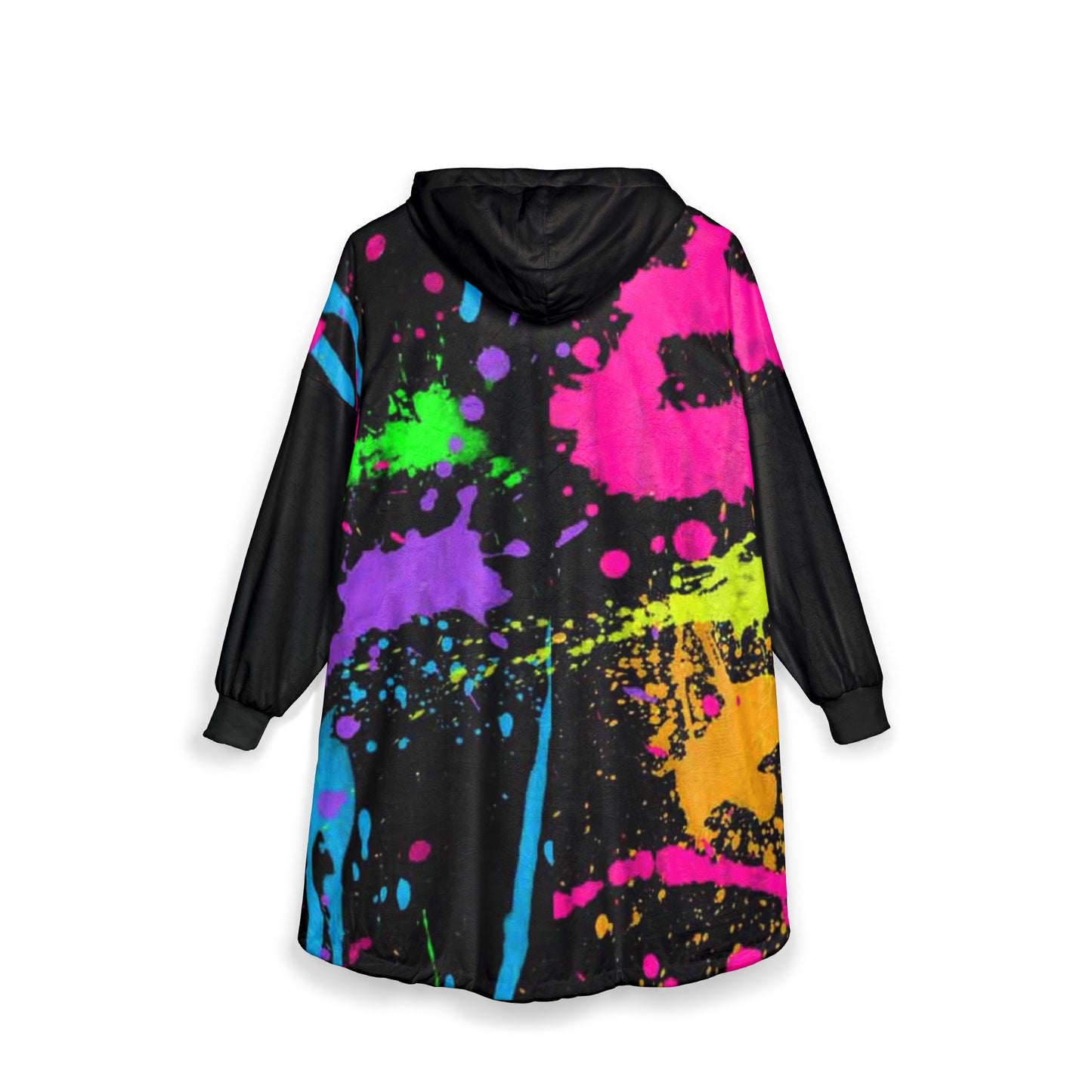 KrazyBaby425's Spray Paint Unisex Hooded Blanket