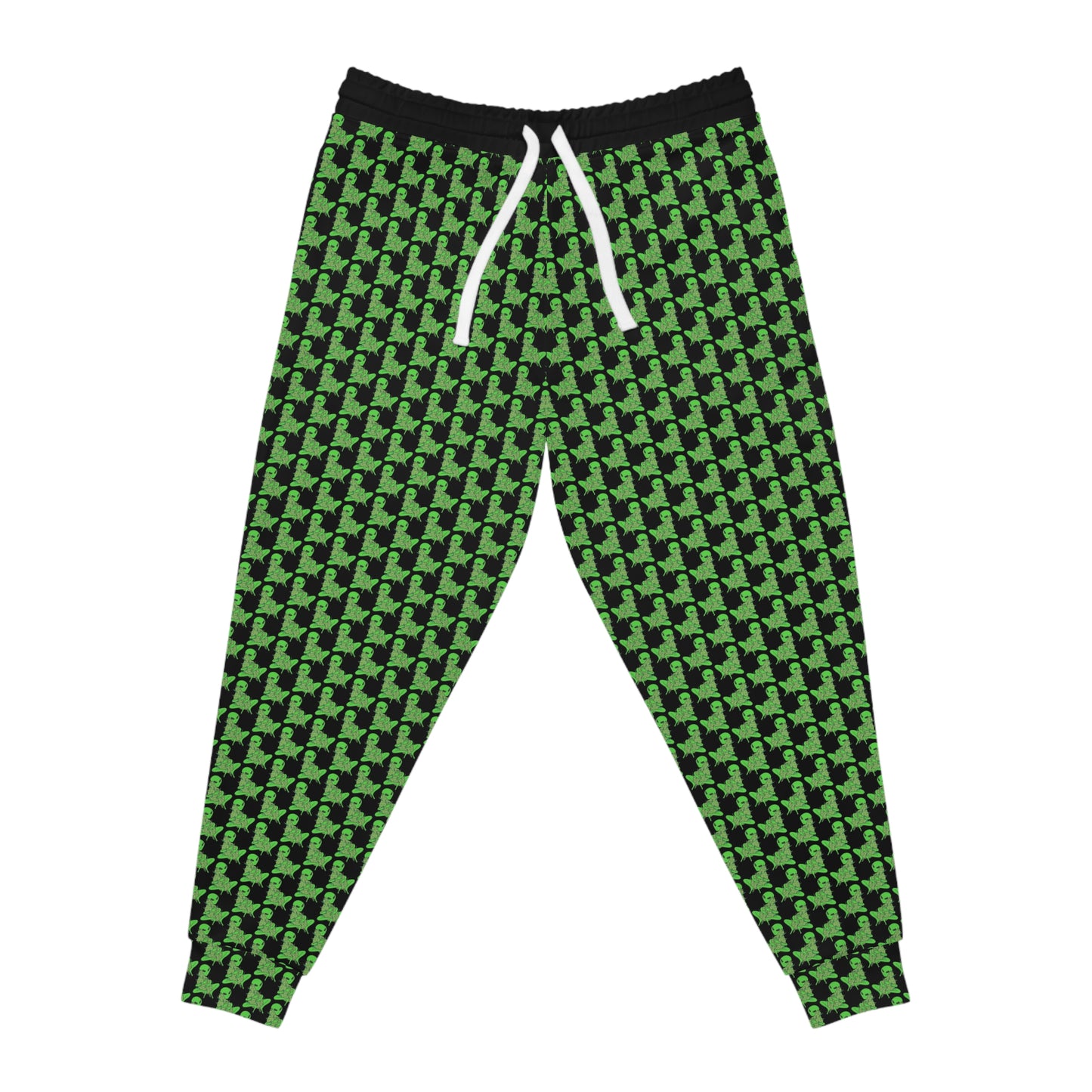 KrazyBaby425's Green Alien Athletic Joggers