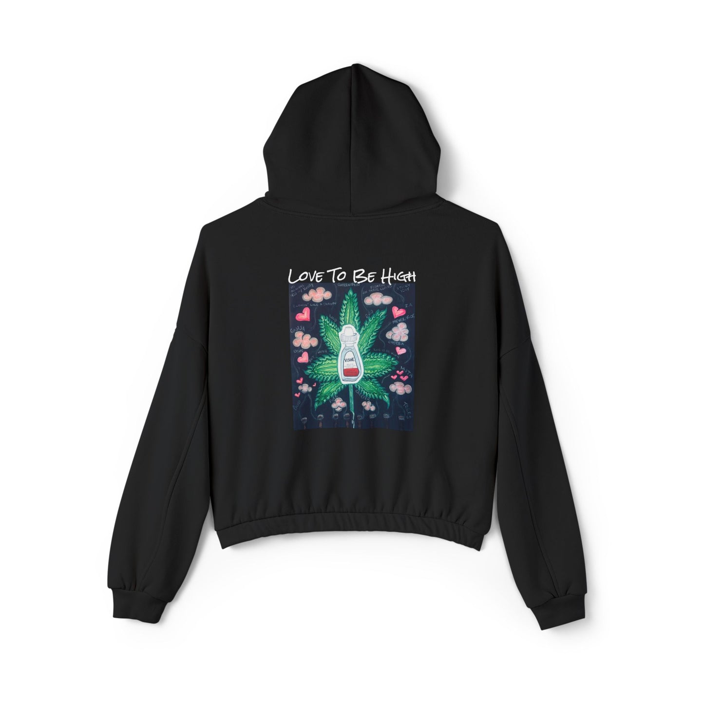 KrazyBaby425's Visine Women's Cinched Bottom Hoodie