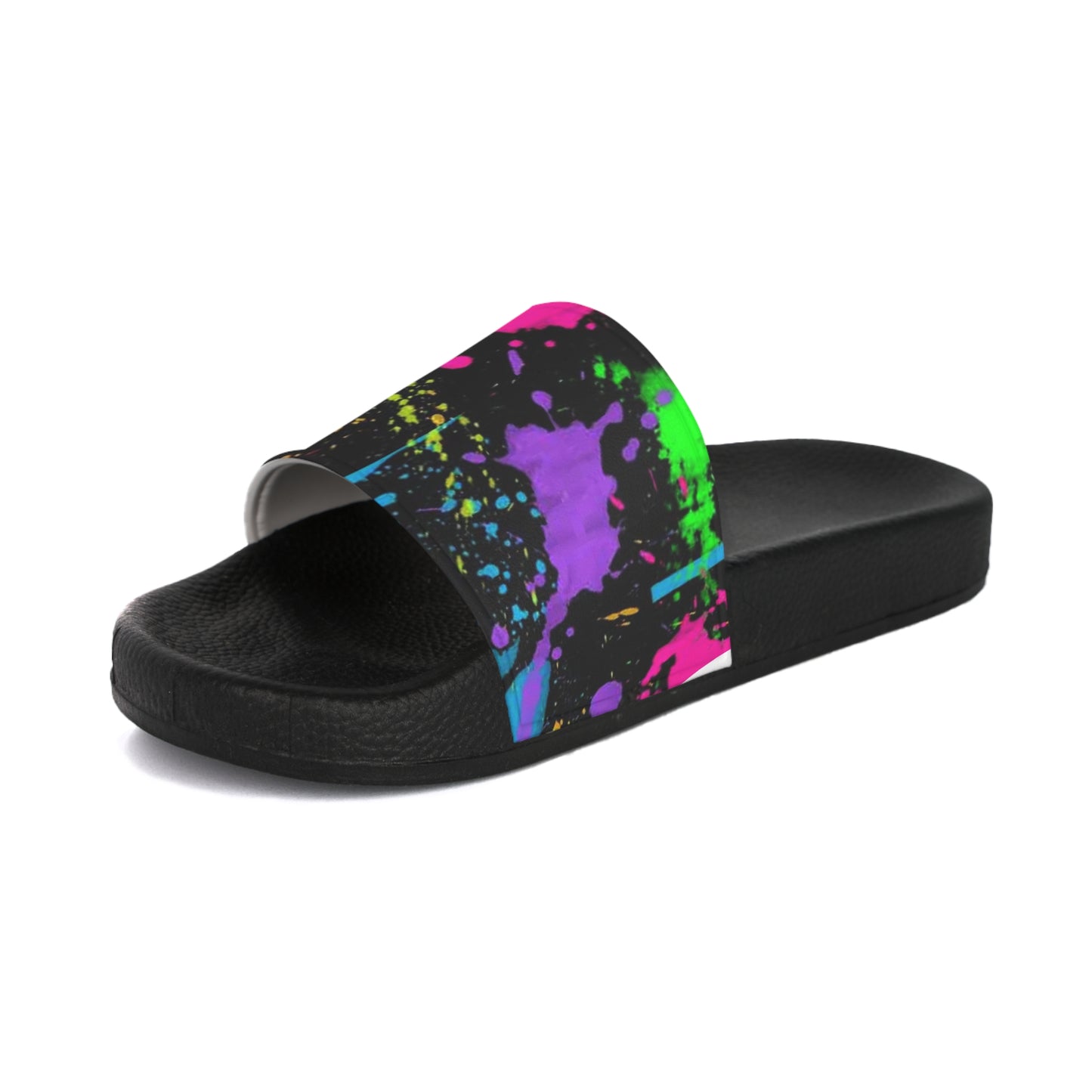 KrazyBaby425's Spray Paint Women's Slide Sandals