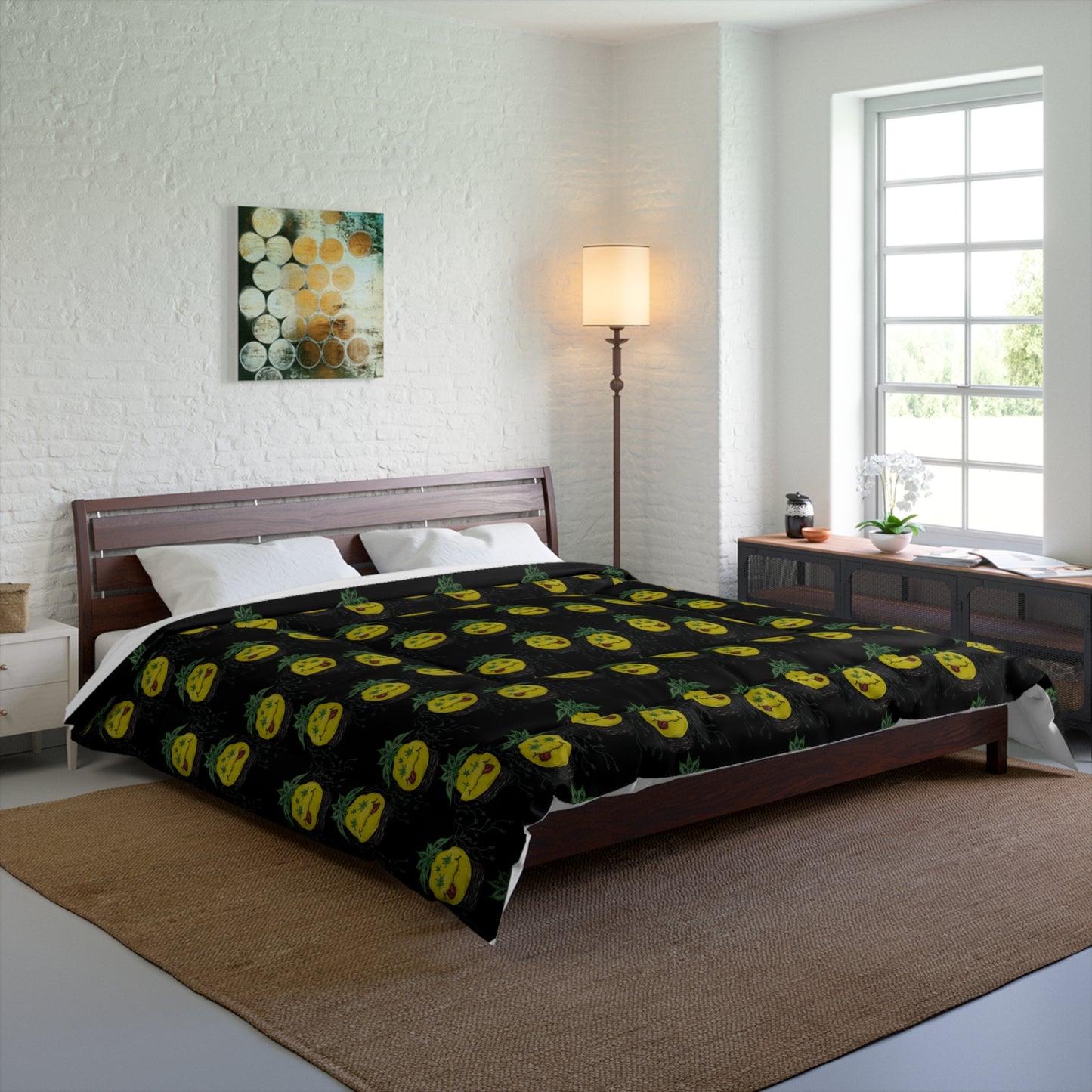 KrazyBaby425's Smiley Face Comforter