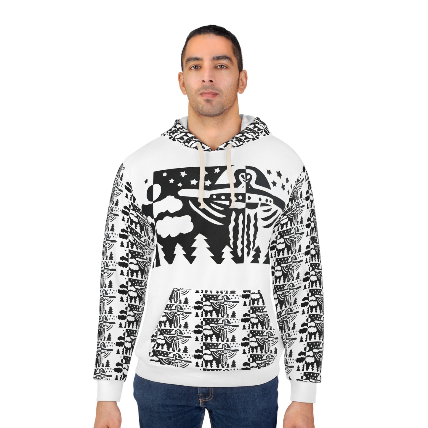 KrazyBaby425's Ayyy-Lien Unisex Pullover Hoodie
