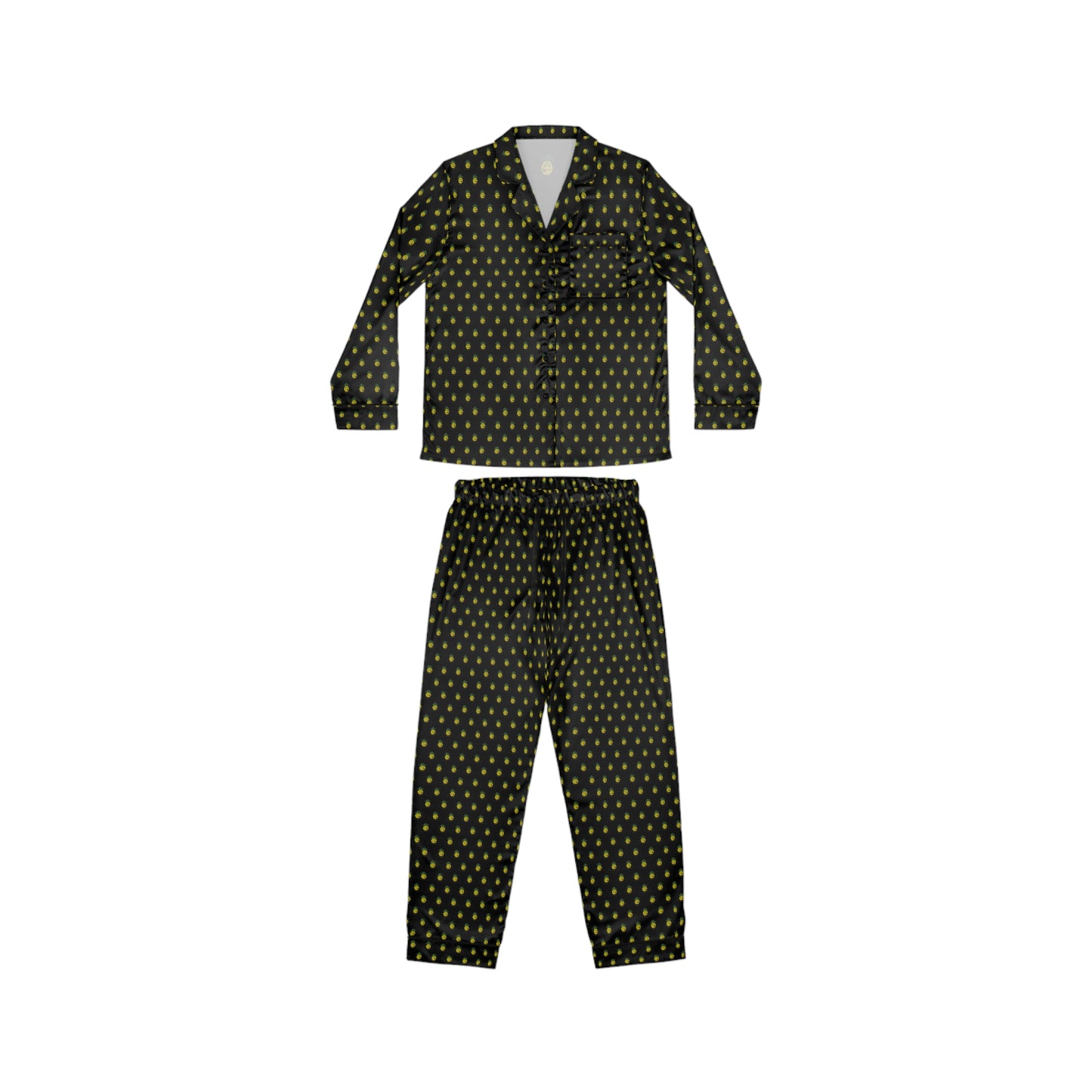 KrazyBaby425's Smiley Face Women's Satin Pajamas