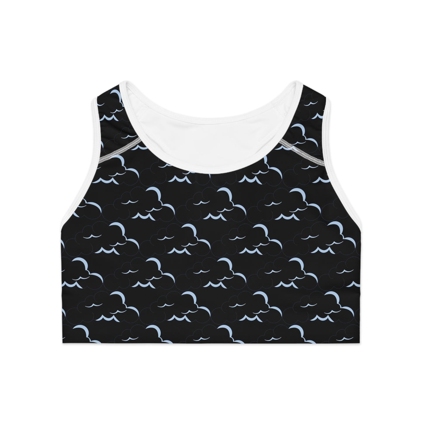 KrazyBaby425's Clouded Sports Bra