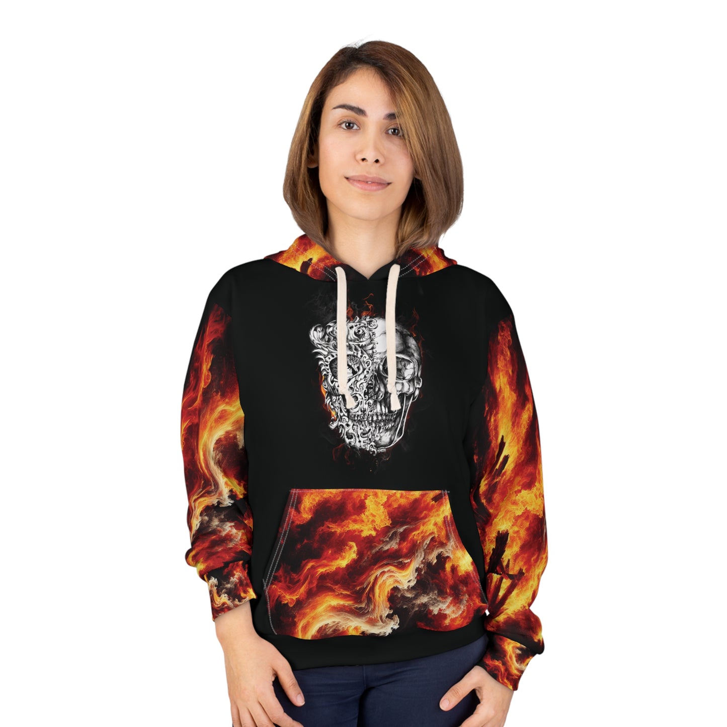 KrazyBaby425's DKB Fire Pocket Unisex Pullover Hoodie