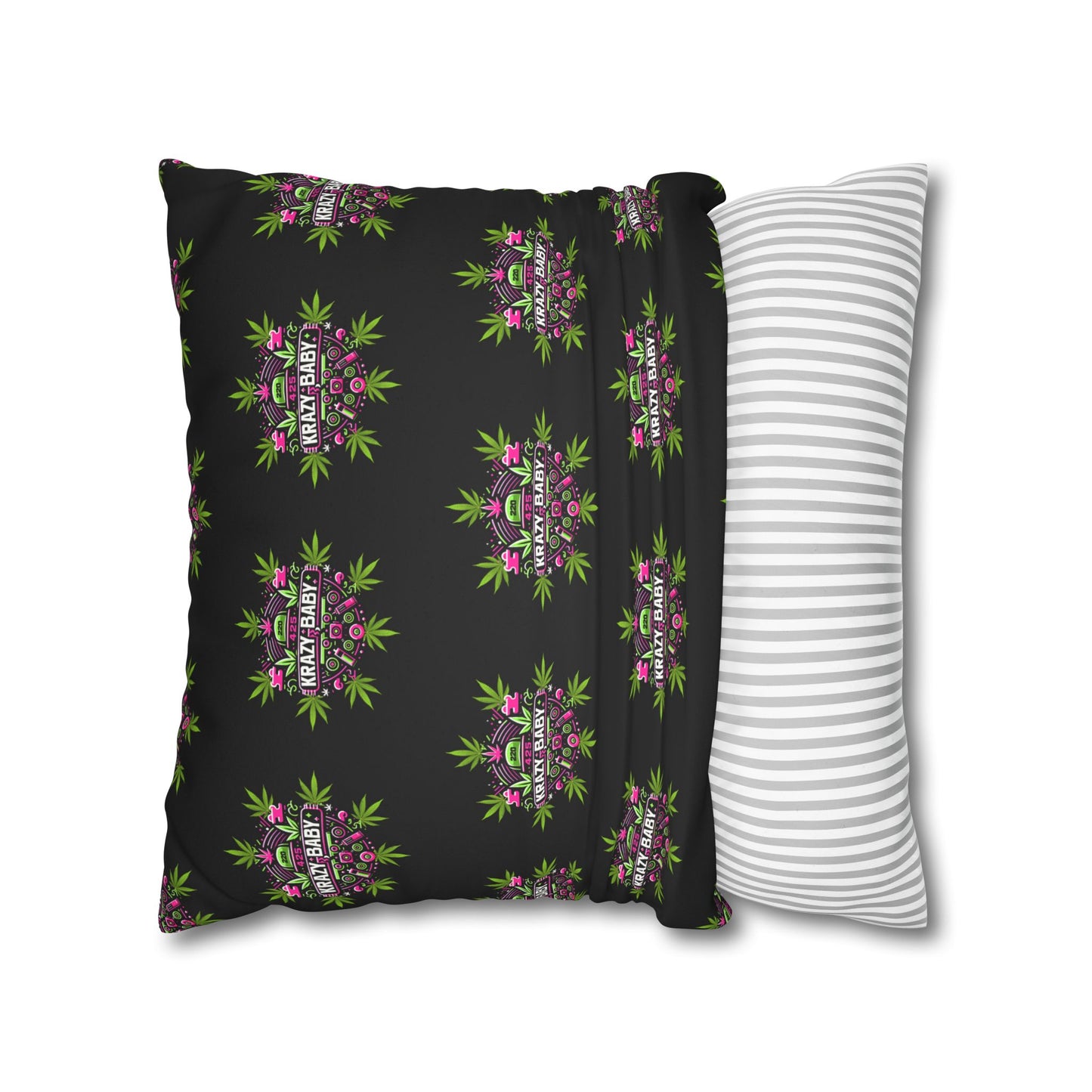 KrazyBaby425's KrazyBaby420 Faux Suede Square Pillowcase