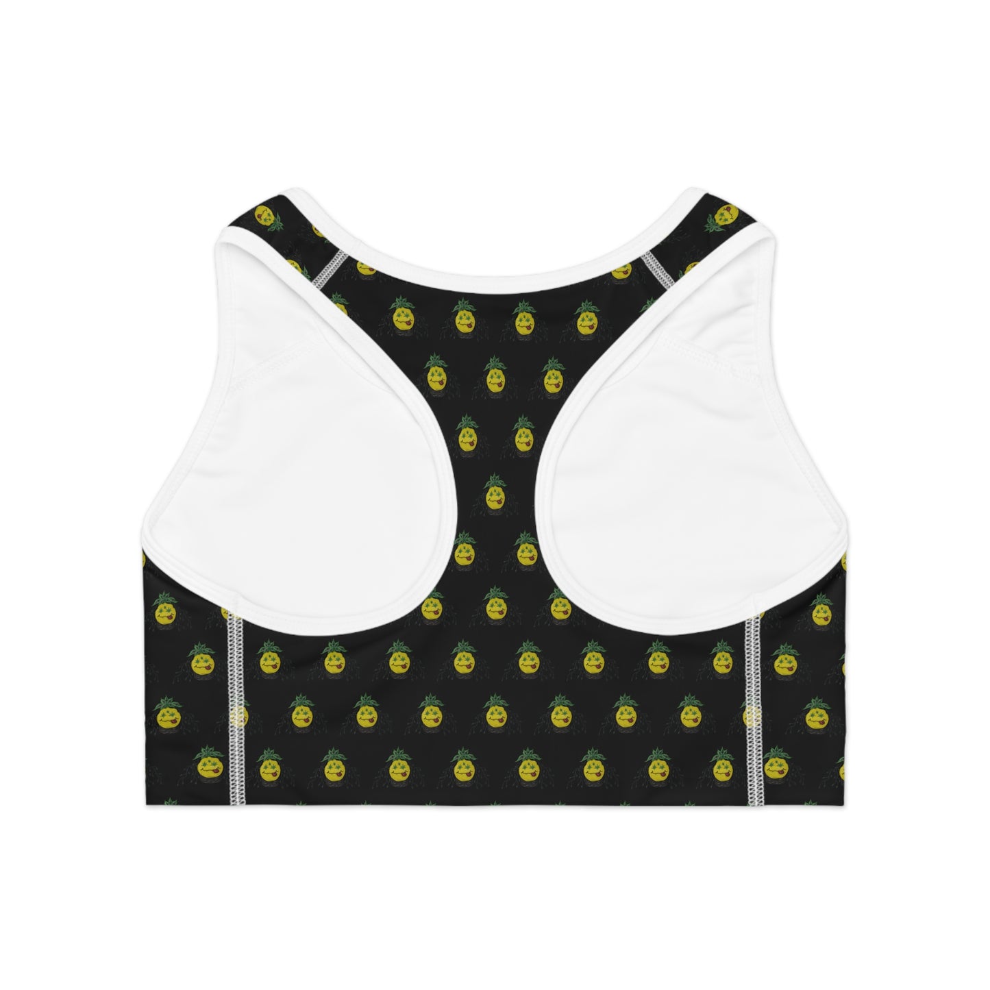KrazyBaby425's Smiley Face Sports Bra