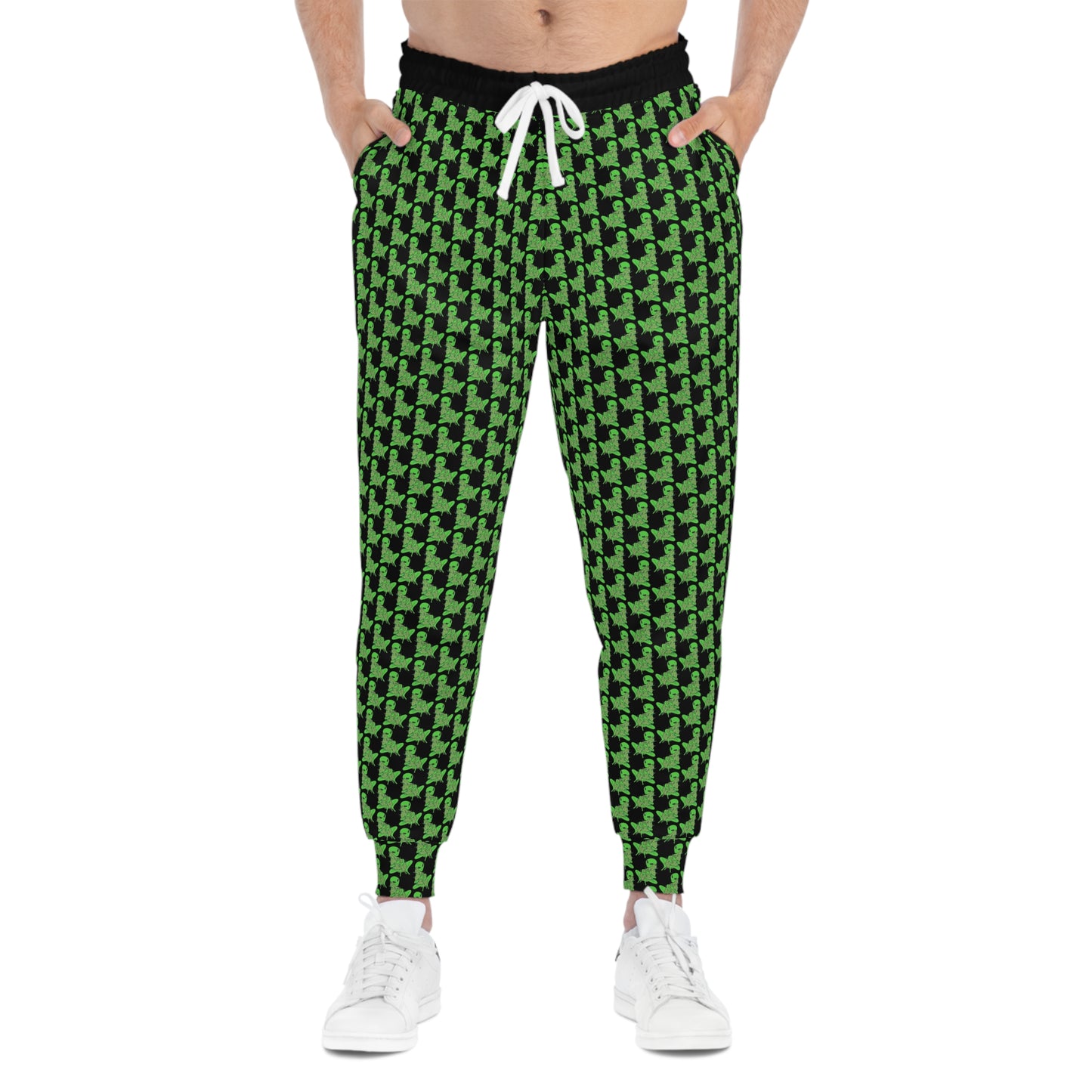 KrazyBaby425's Green Alien Athletic Joggers