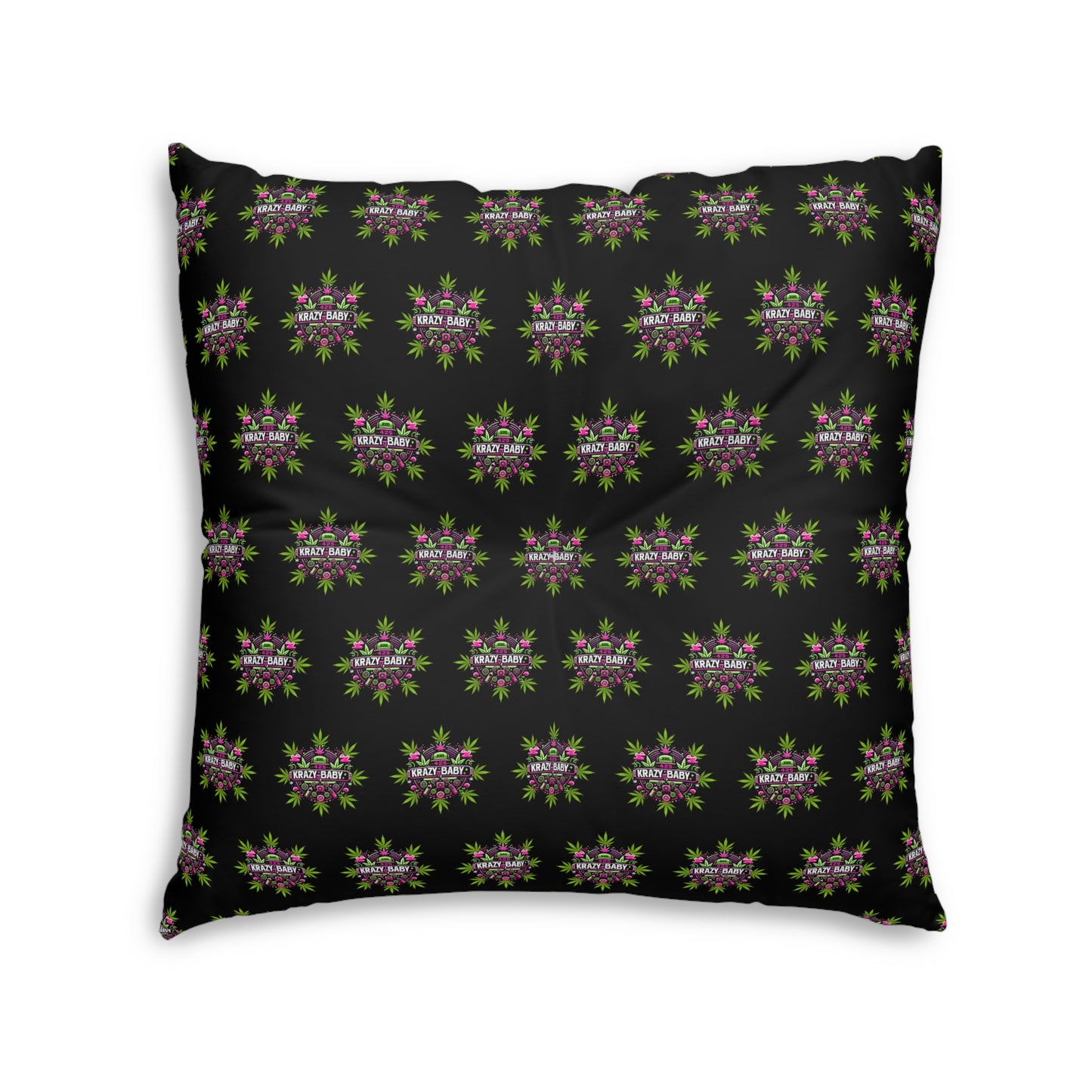 KrazyBaby425's KrazyBaby420 Tufted Floor Pillow, Square