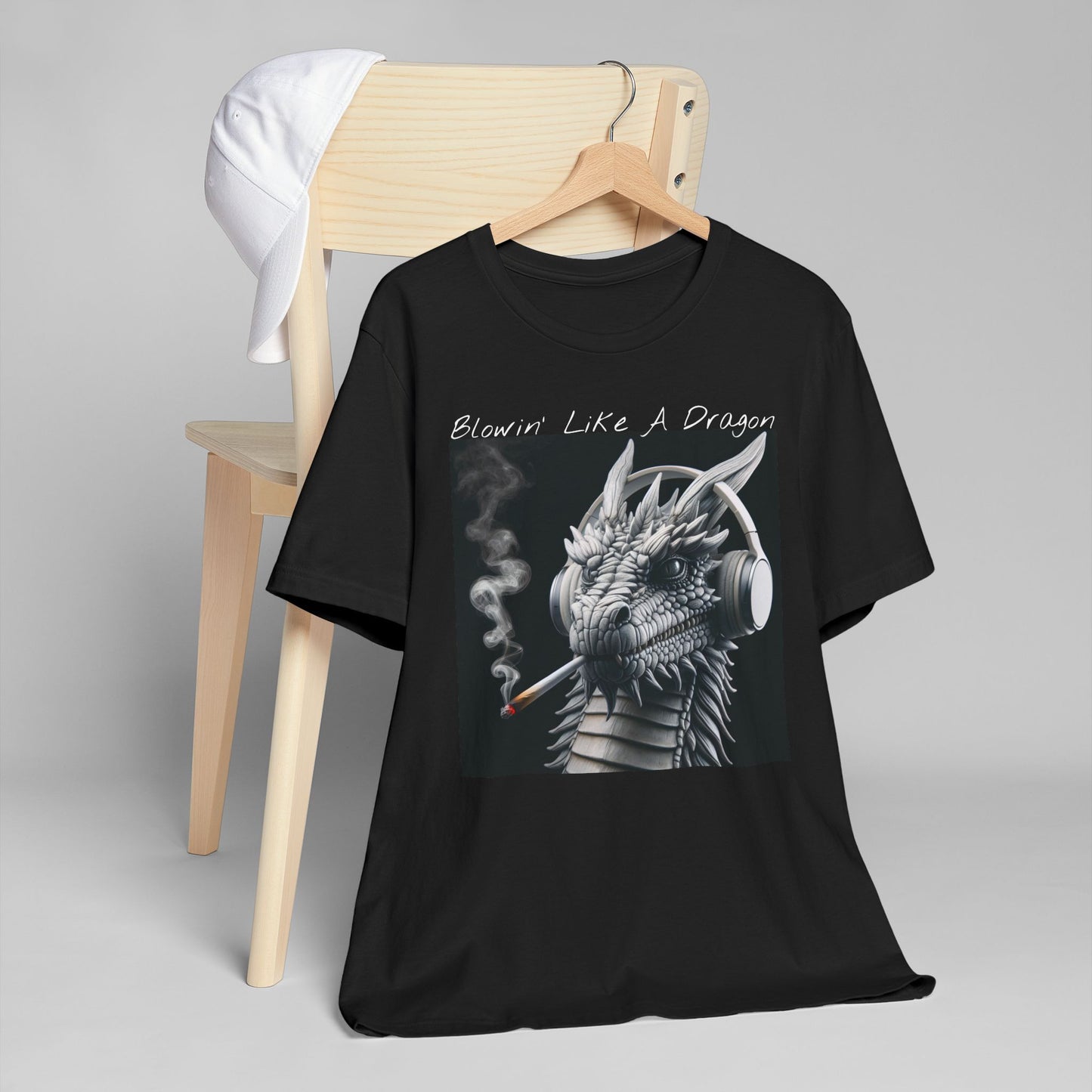 KrazyBaby425's Blowin' Like A Dragon Unisex Jersey T-Shirt