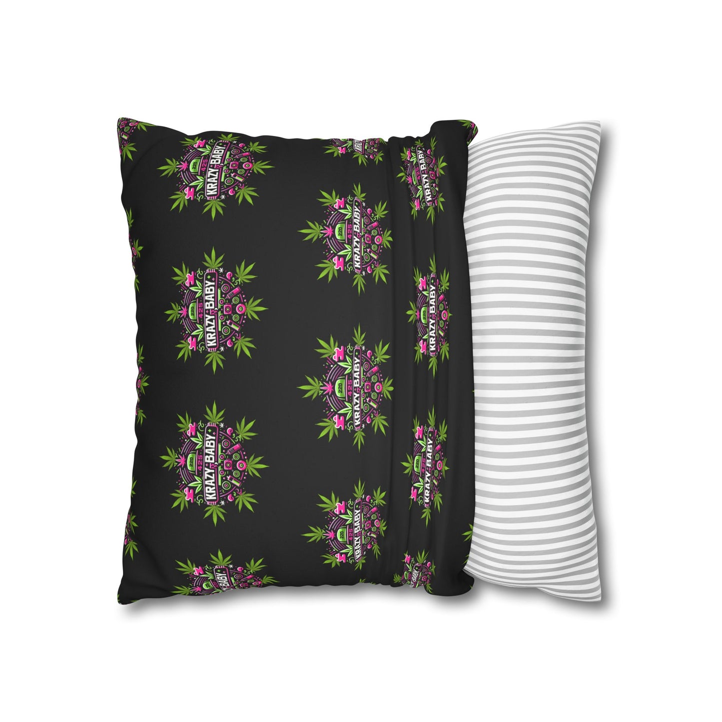KrazyBaby425's KrazyBaby420 Faux Suede Square Pillowcase