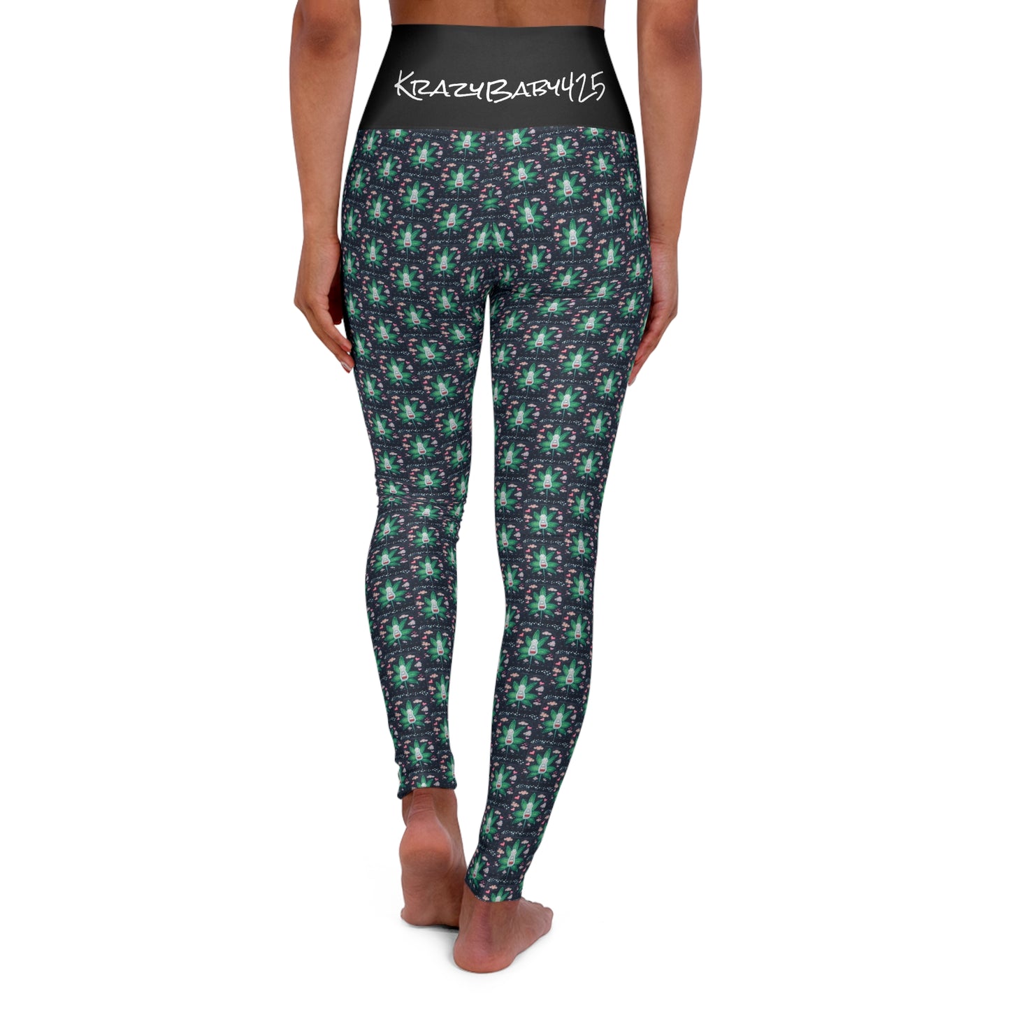 KrazyBaby425's Visine High Waisted Yoga Leggings