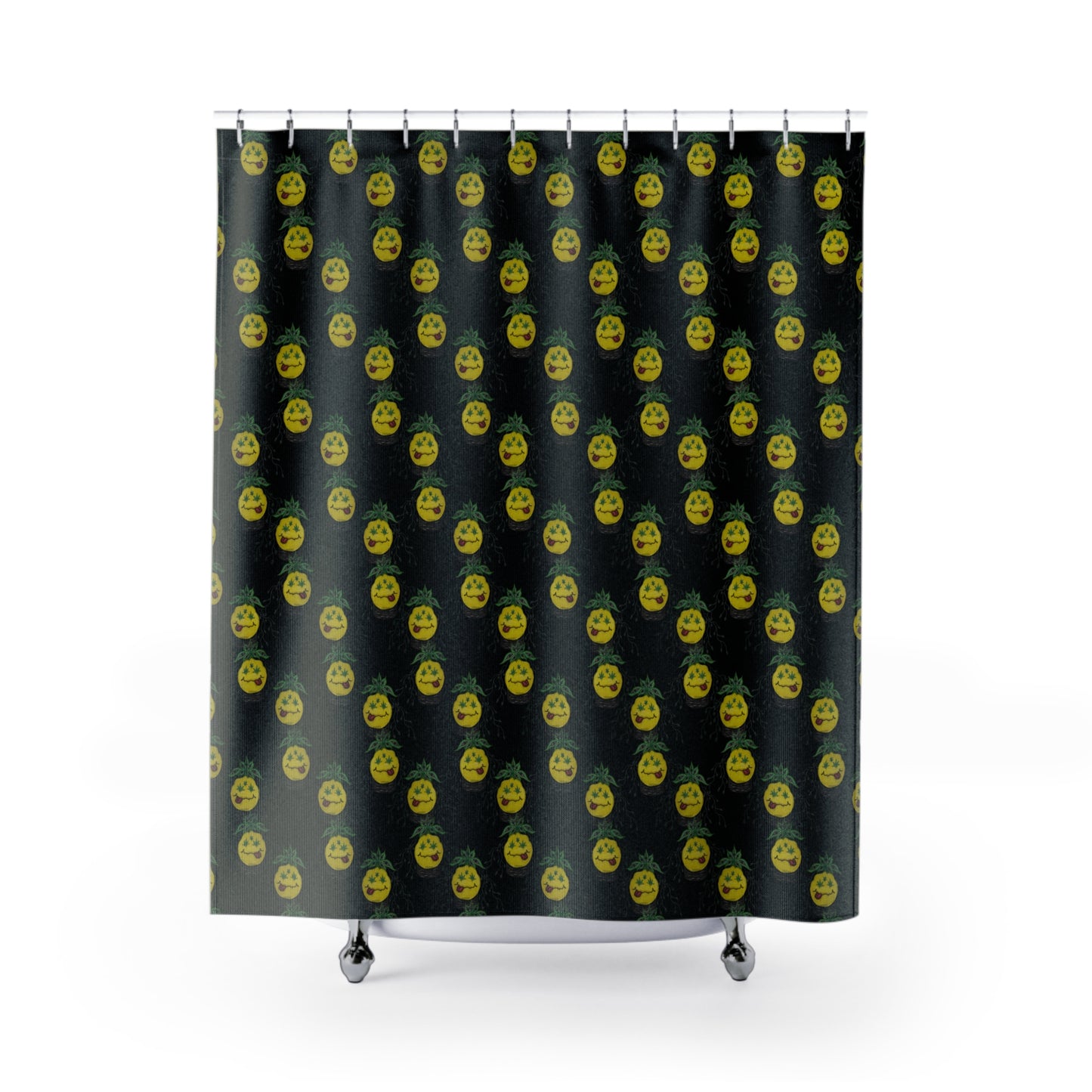 KrazyBaby425's Smiley Face Shower Curtains