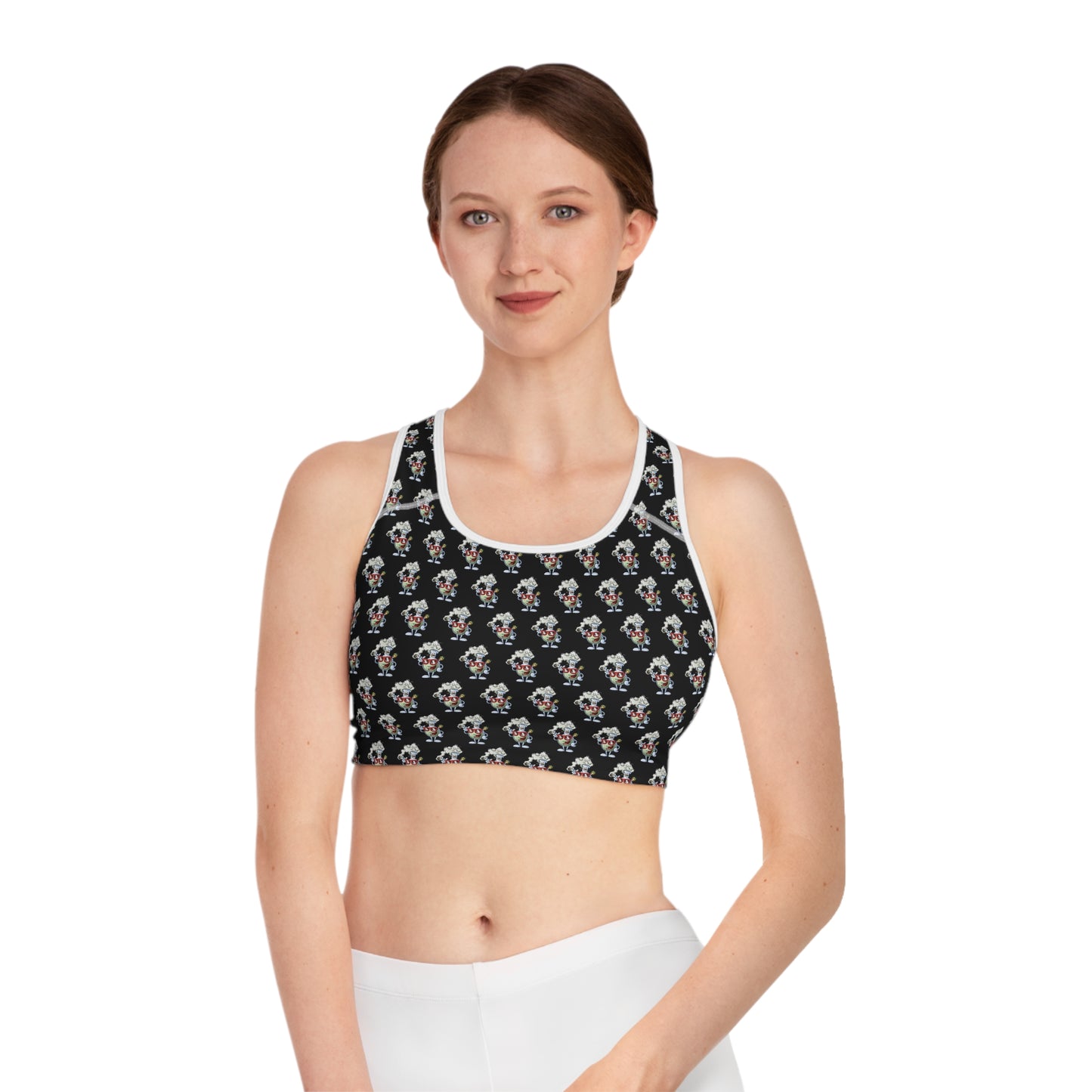 KrazyBaby425's Bong Man Sports Bra