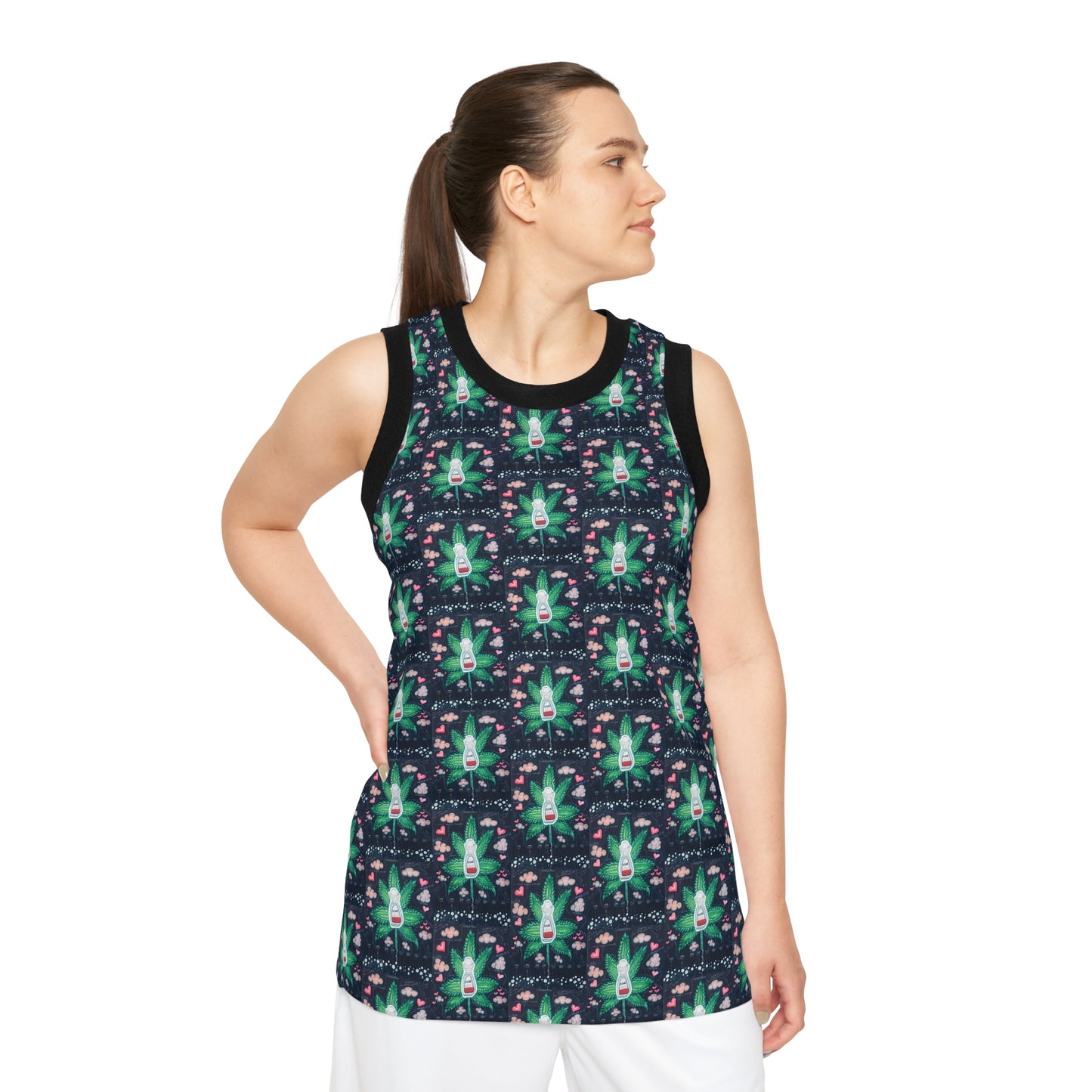 KrazyBaby425's Visine Unisex Basketball Jersey