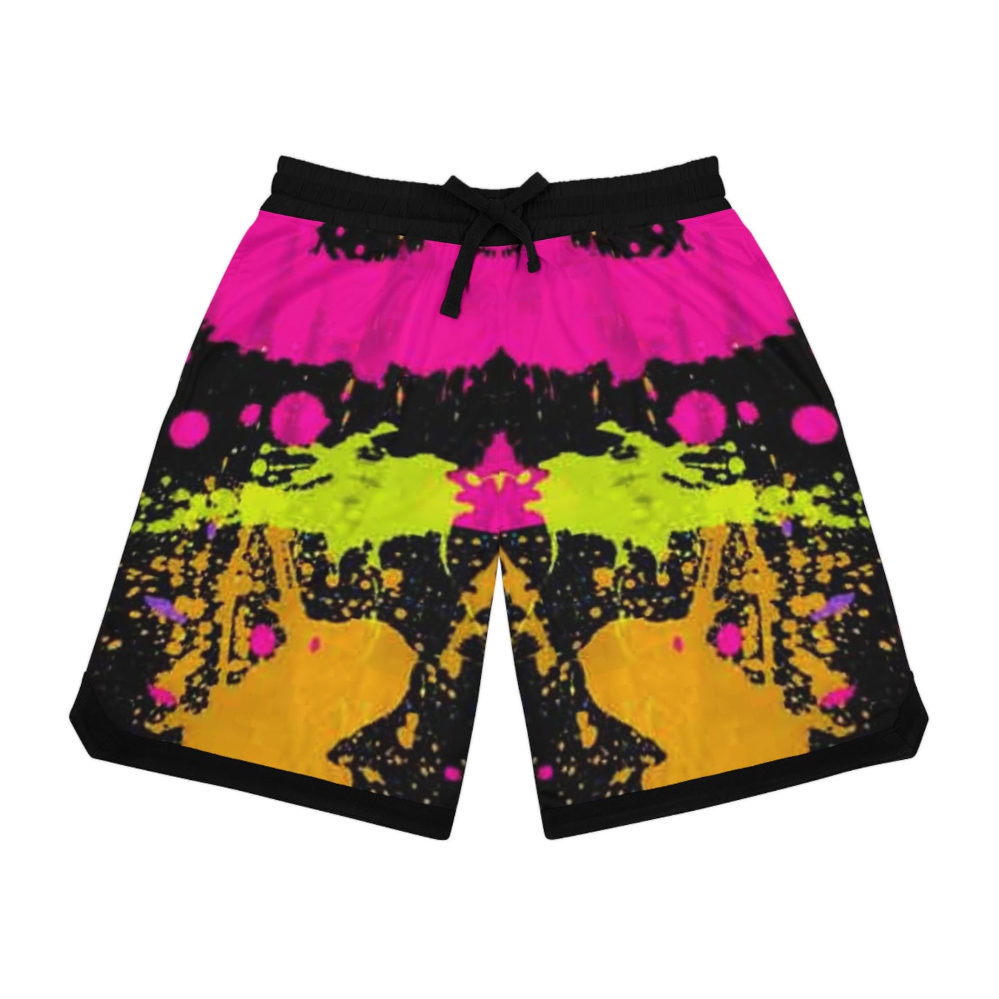 KrazyBaby425's Spray Paint Basketball Rib Shorts