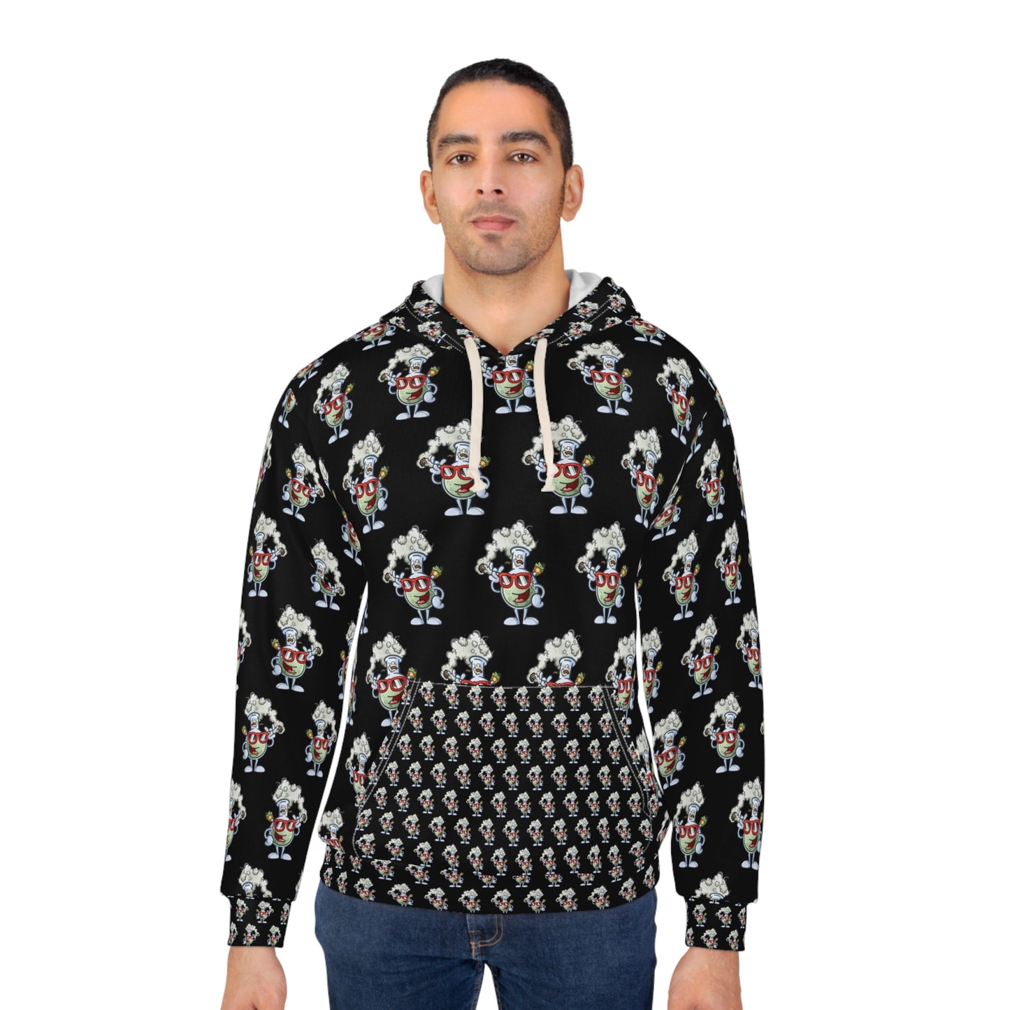 KrazyBaby425's Bong Man Unisex Pullover Hoodie
