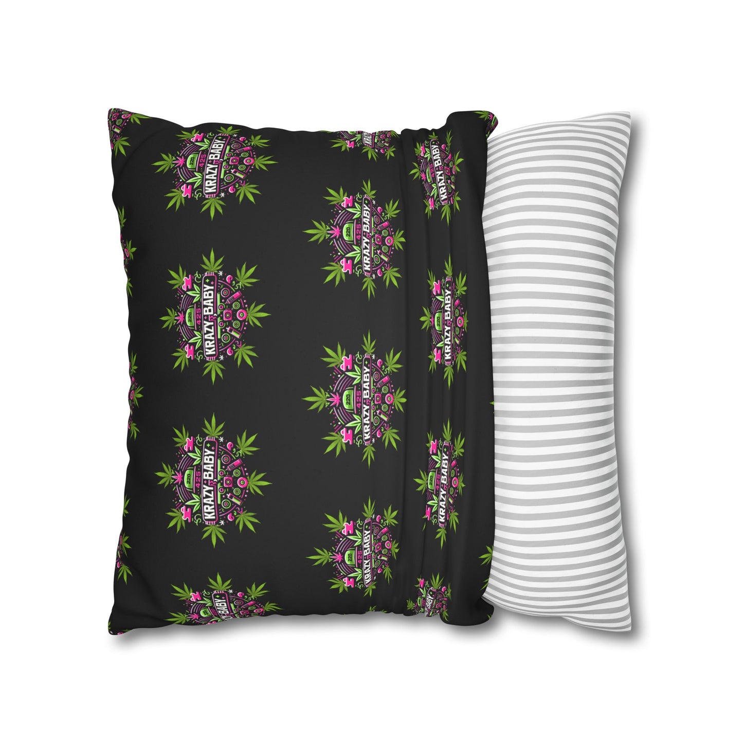 KrazyBaby425's KrazyBaby420 Faux Suede Square Pillowcase