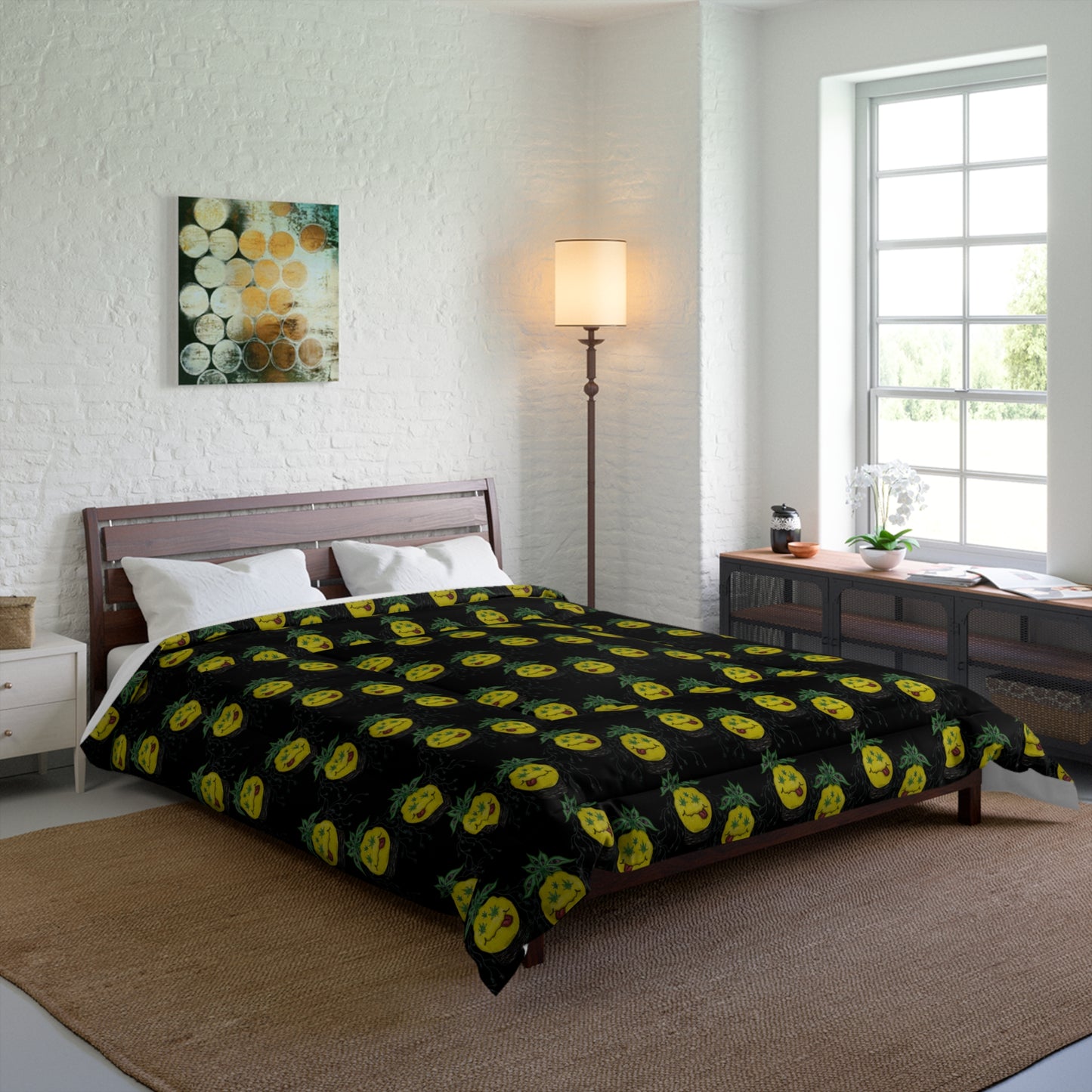 KrazyBaby425's Smiley Face Comforter