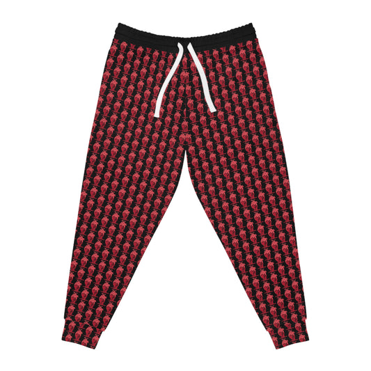 KrazyBaby425's Heart Melt Skull Athletic Joggers