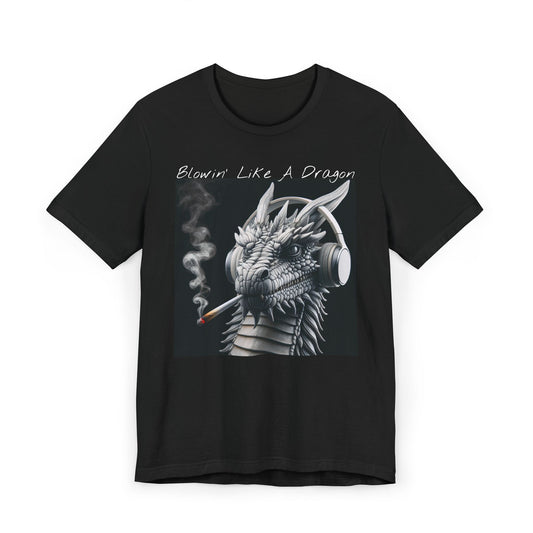 KrazyBaby425's Blowin' Like A Dragon Unisex Jersey T-Shirt