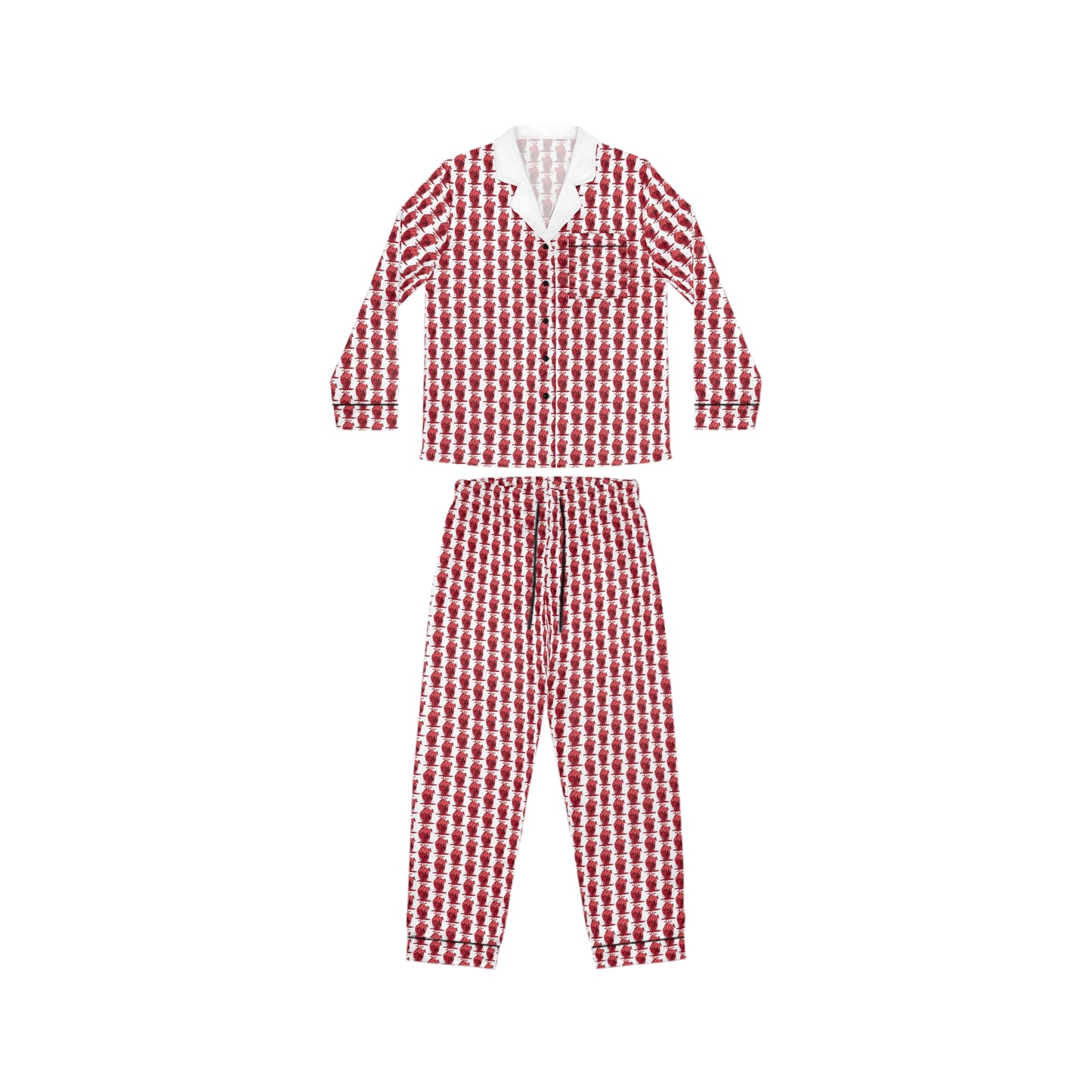 KrazyBaby425's Heart Melt Women's Satin Pajamas