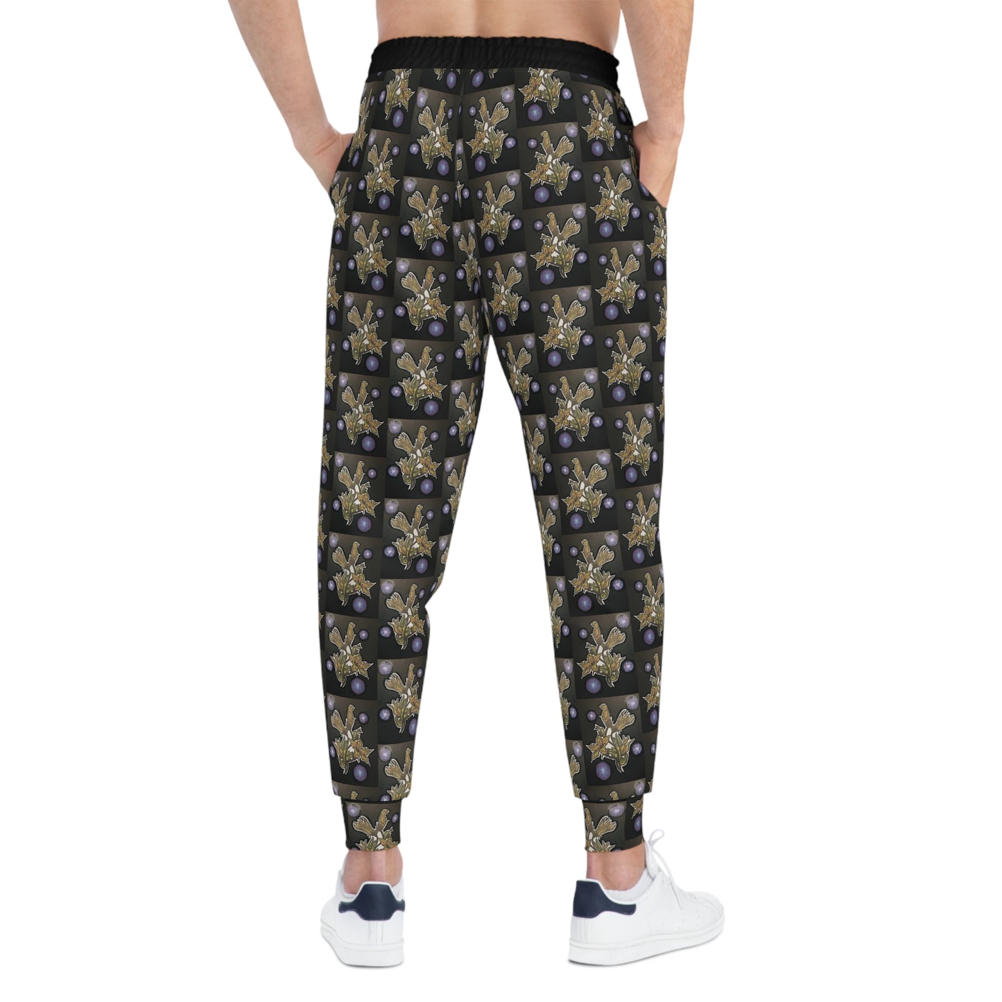 KrazyBaby425's Purple N Yellow Athletic Joggers