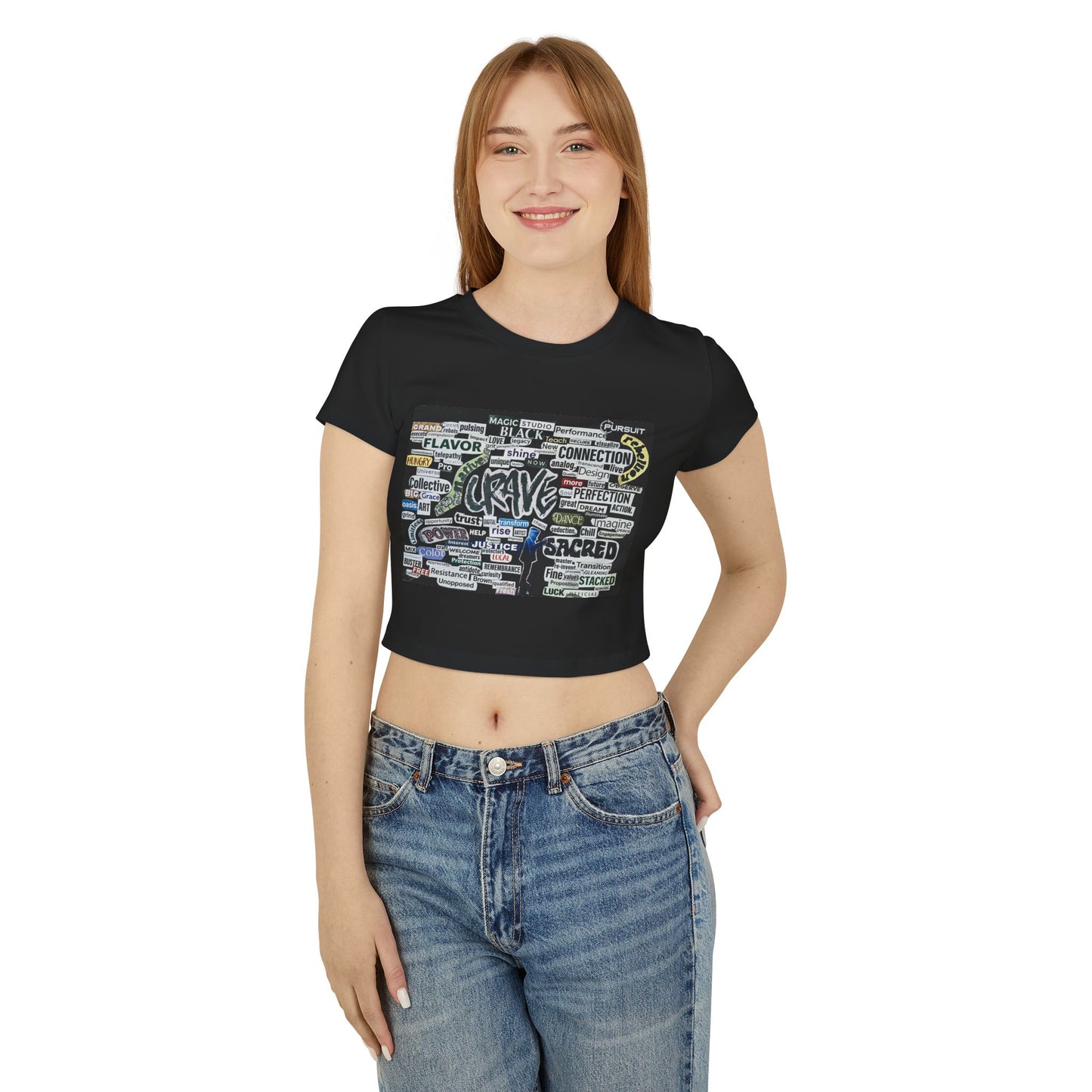 KrazyBaby425's A Thousand Words Women's Graphic Baby Tee