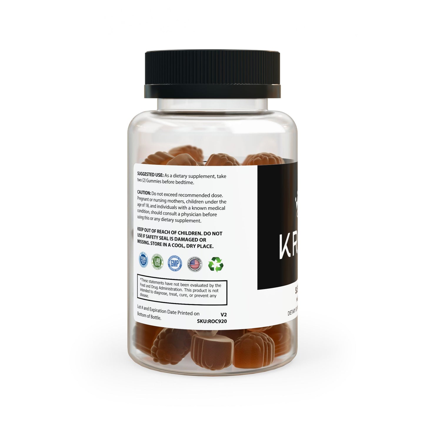 Queen Krazy's Sleep Well Gummies (60 Gummies)