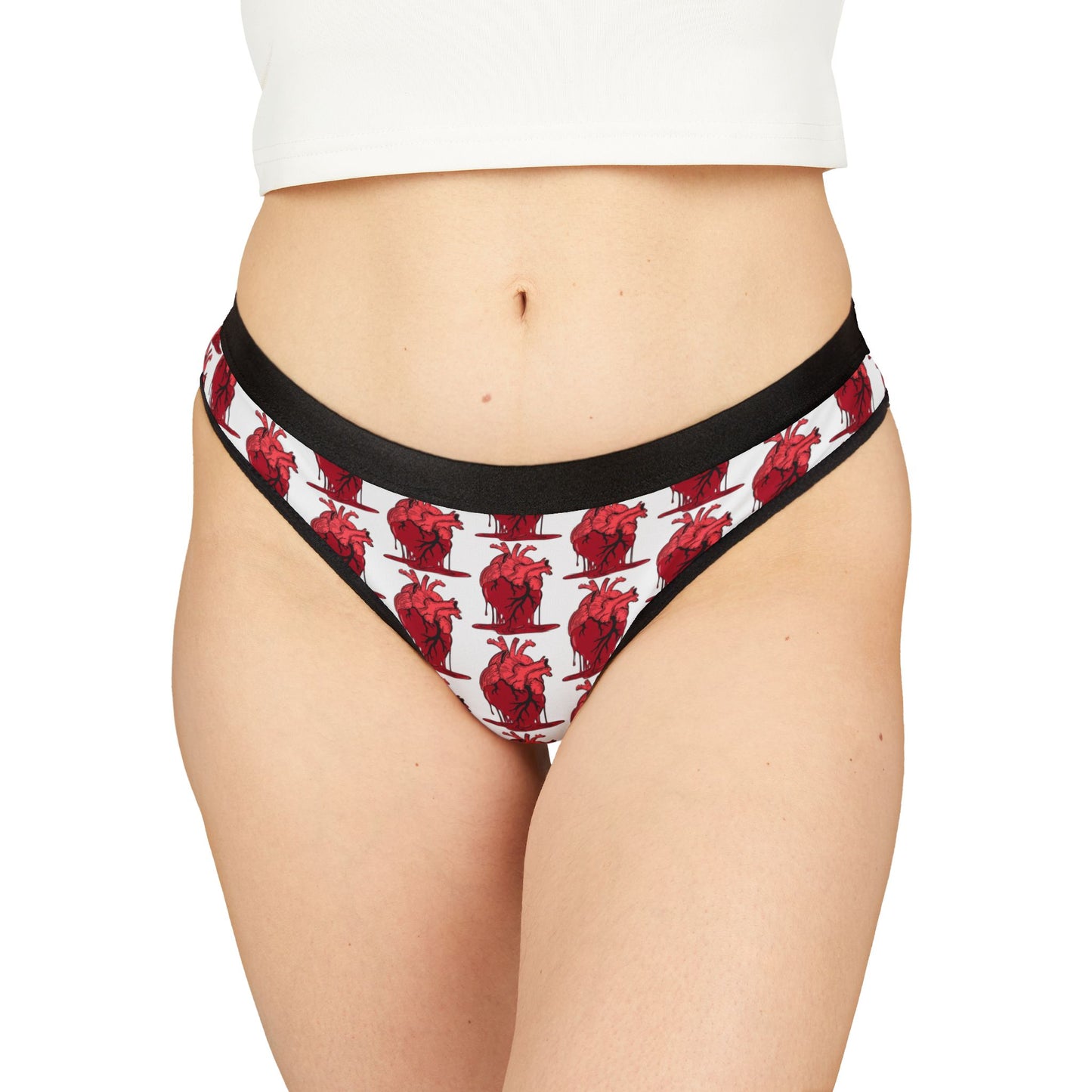 KrazyBaby425's Heart Melt Women's Thong