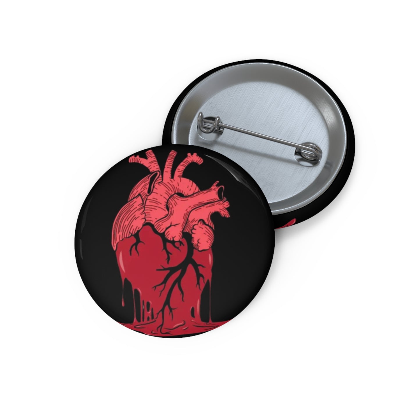 KrazyBaby425's Heart Melt Pin Button