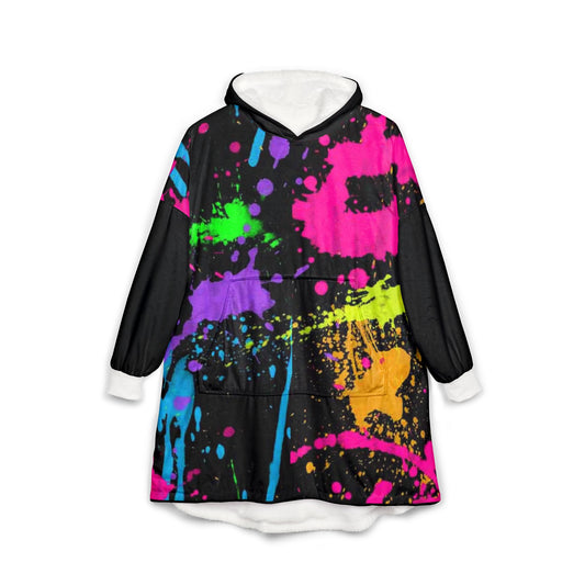 KrazyBaby425's Spray Paint Unisex Hooded Blanket