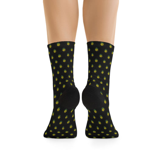 KrazyBaby425's Recycled Smiley Face Socks