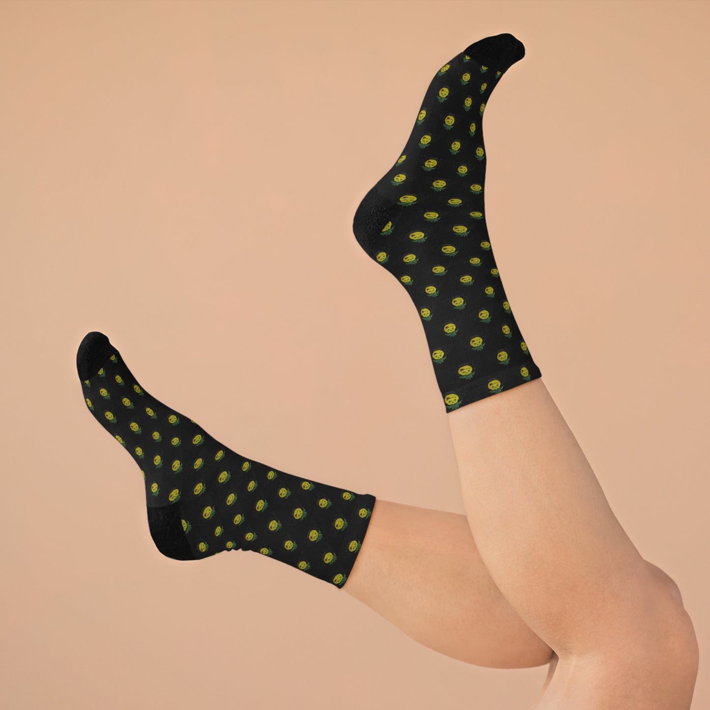 KrazyBaby425's Recycled Smiley Face Socks
