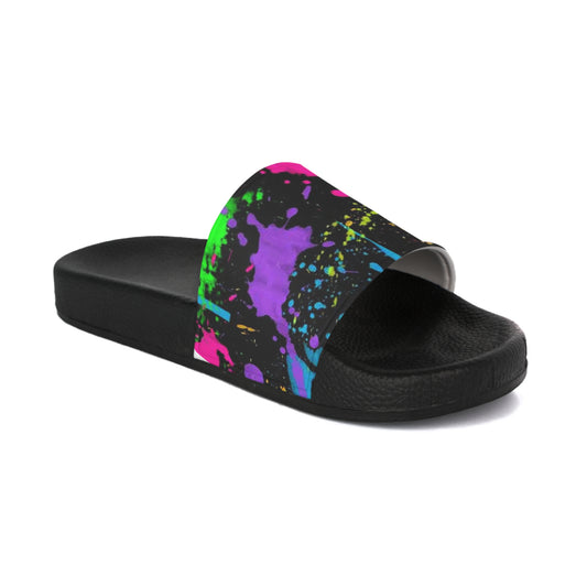KrazyBaby425's Spray Paint Women's Slide Sandals